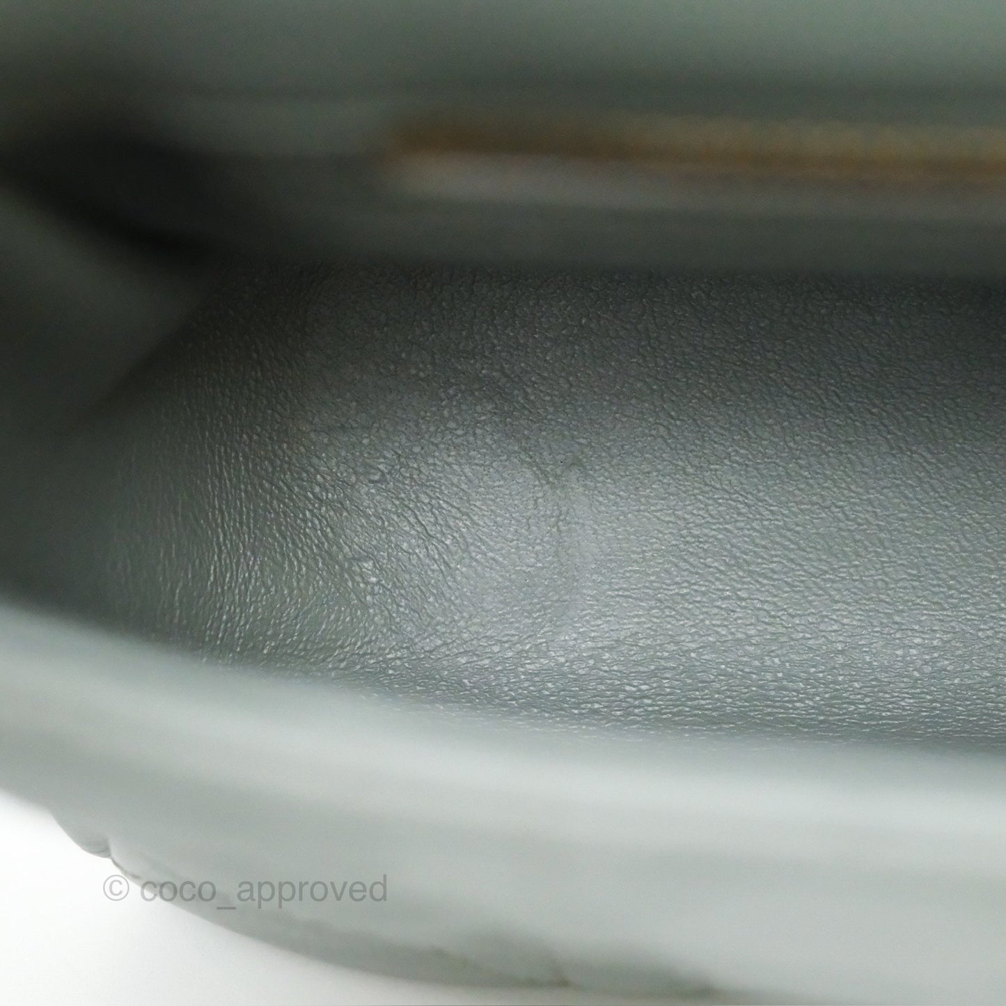 Dior Small Caro Bag Grey Supple Cannage Calfskin