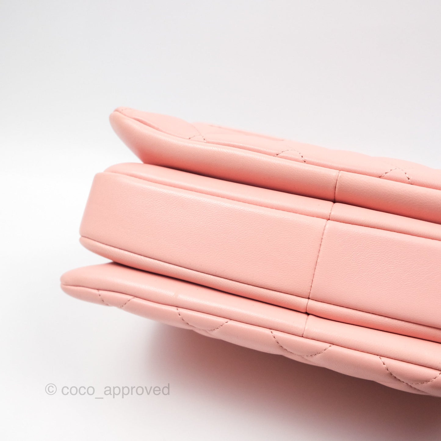 Chanel Small Trendy CC Pink Lambskin Gold Hardware