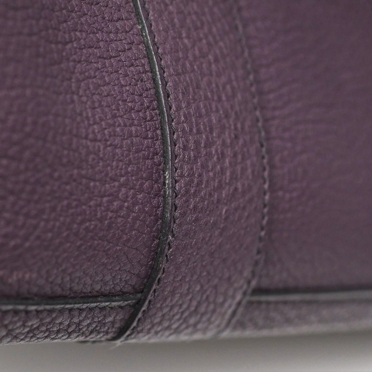 Hermes Garden Party 36 Veau Negonda 59 Raisin Palladium Hardware