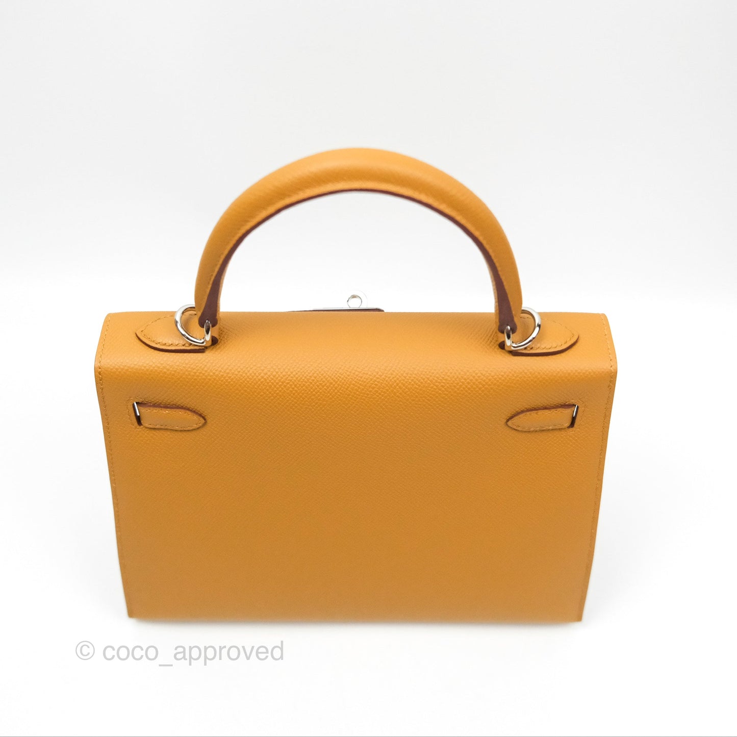 Hermès Sellier Kelly 25 Sesame 2S Epsom Palladium Hardware