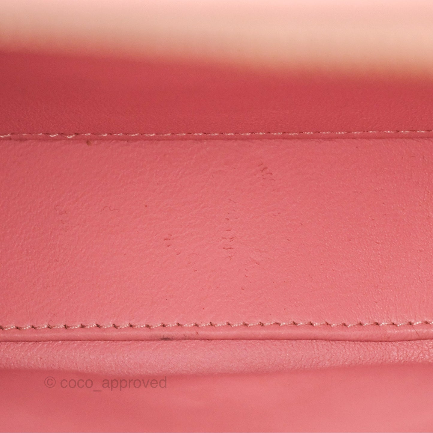 Chanel Quilted Medium CC Filigree Vanity Case Pink Caviar Gold Hardware