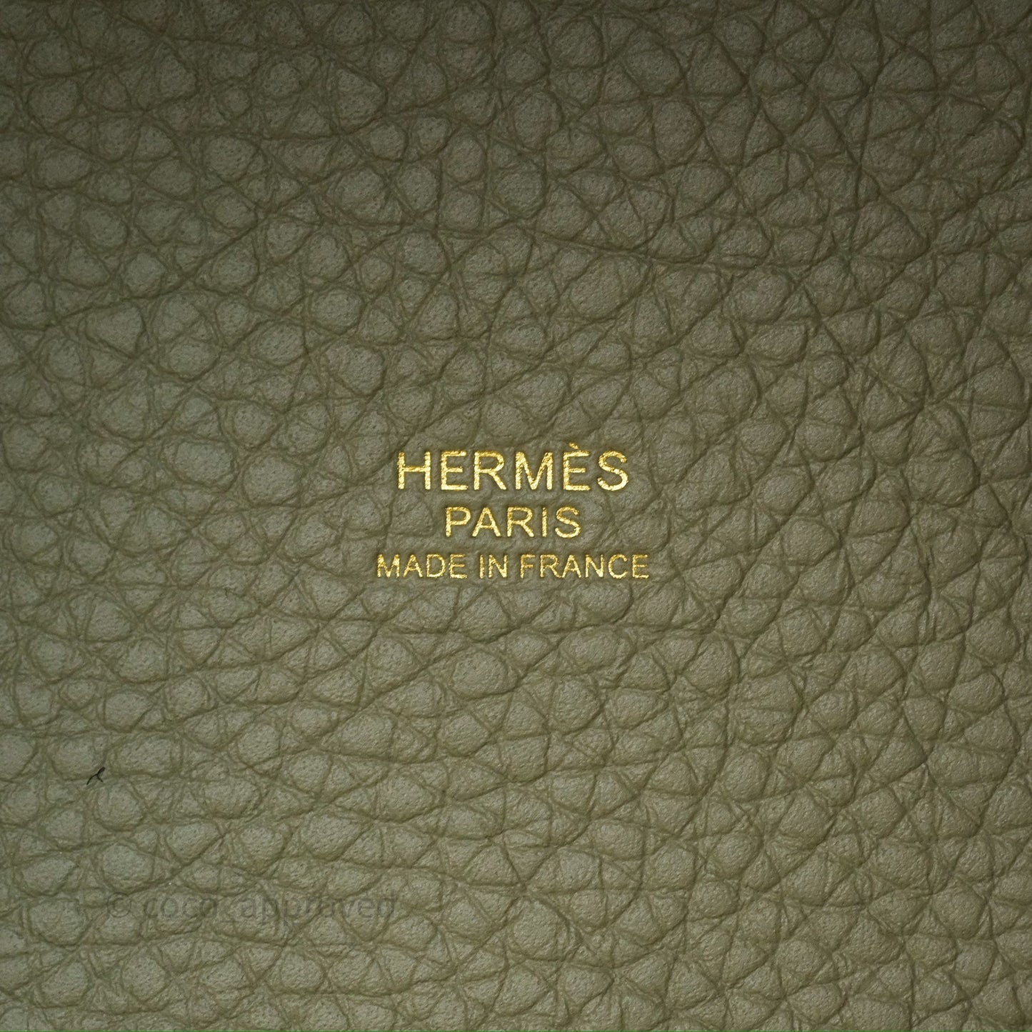Hermès Picotin 18 Lock Sauge Q1 Clemence Gold Hardware