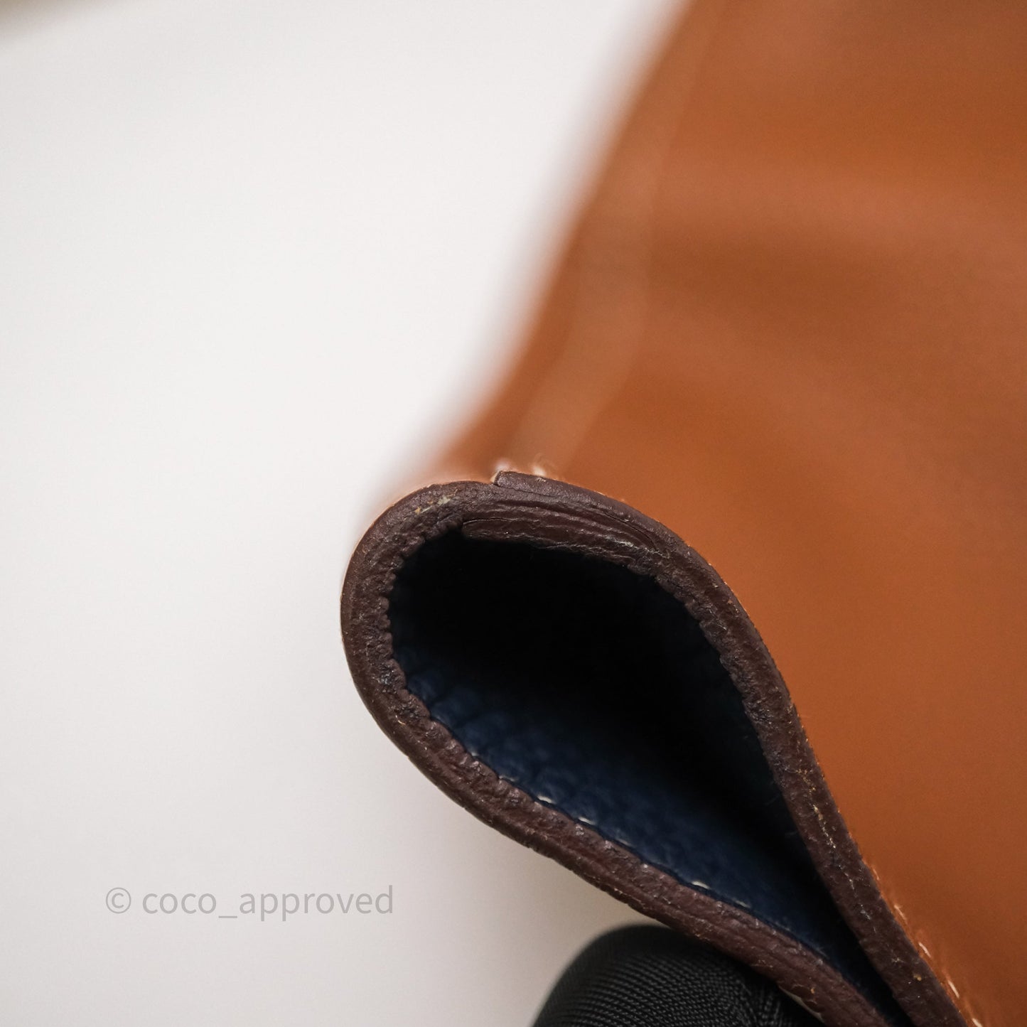 Hermès Double Sens Tote 36 Gold/Navy Clemence