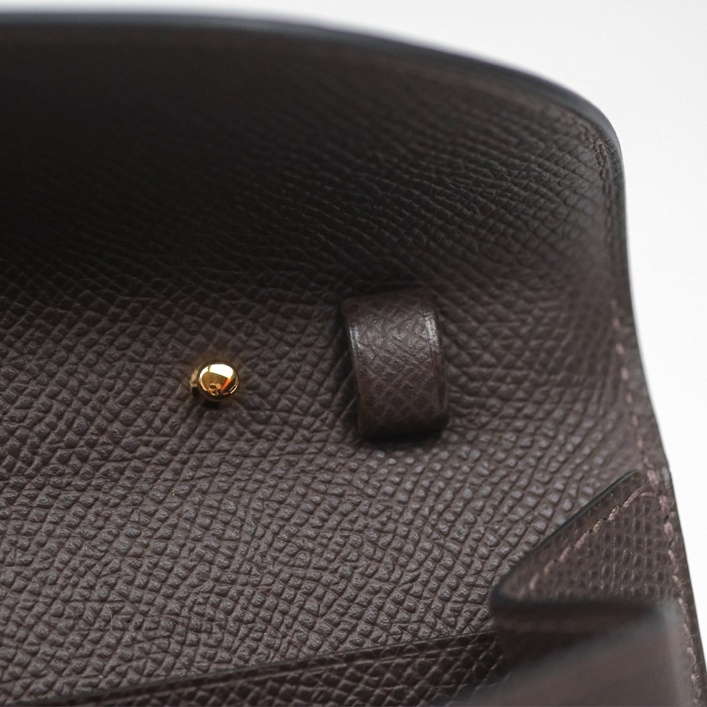 Hermès Maillon To Go Epsom Ebene 46 Gold Hardware