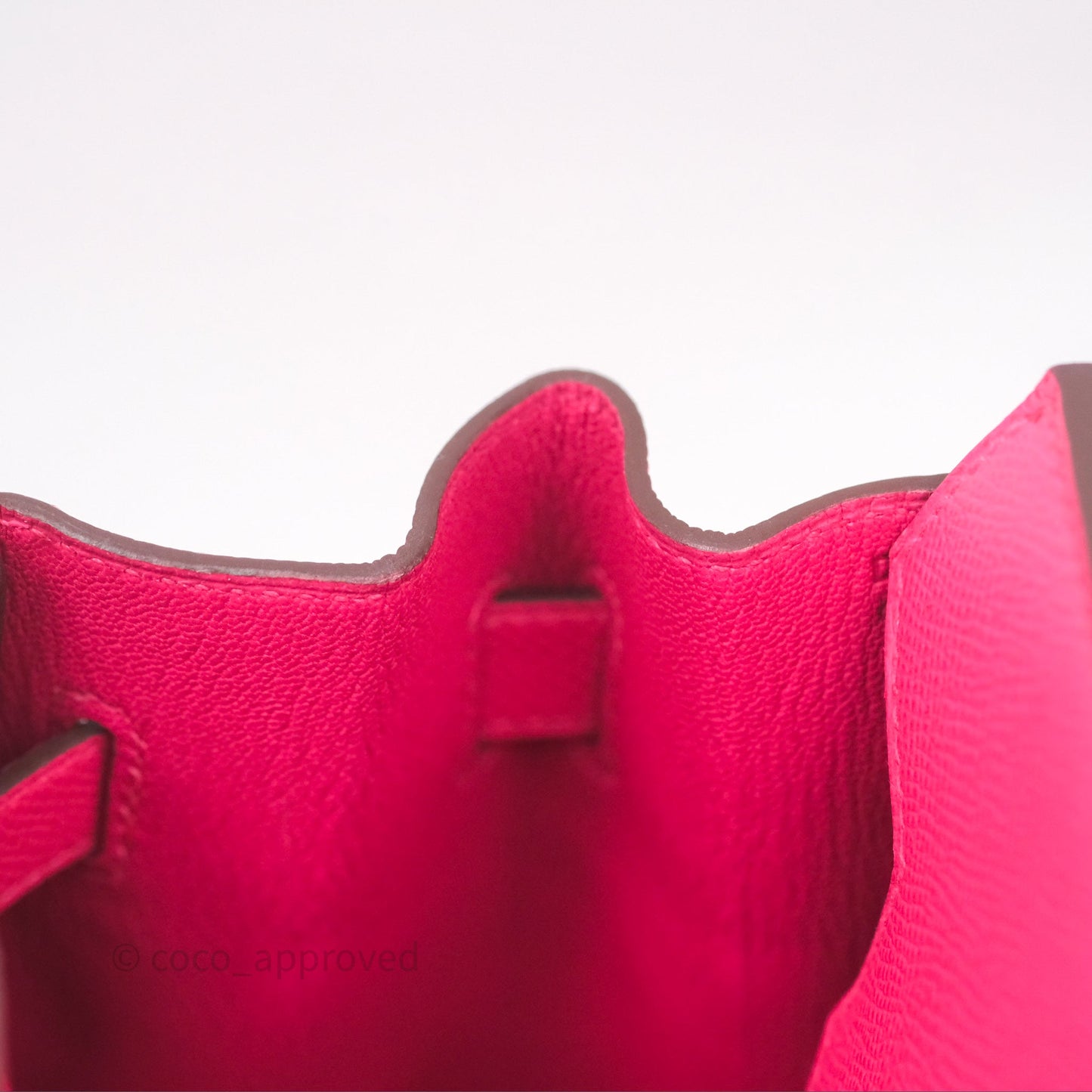 Hermès Birkin 30 Framboise 90 Epsom Palladium Hardware