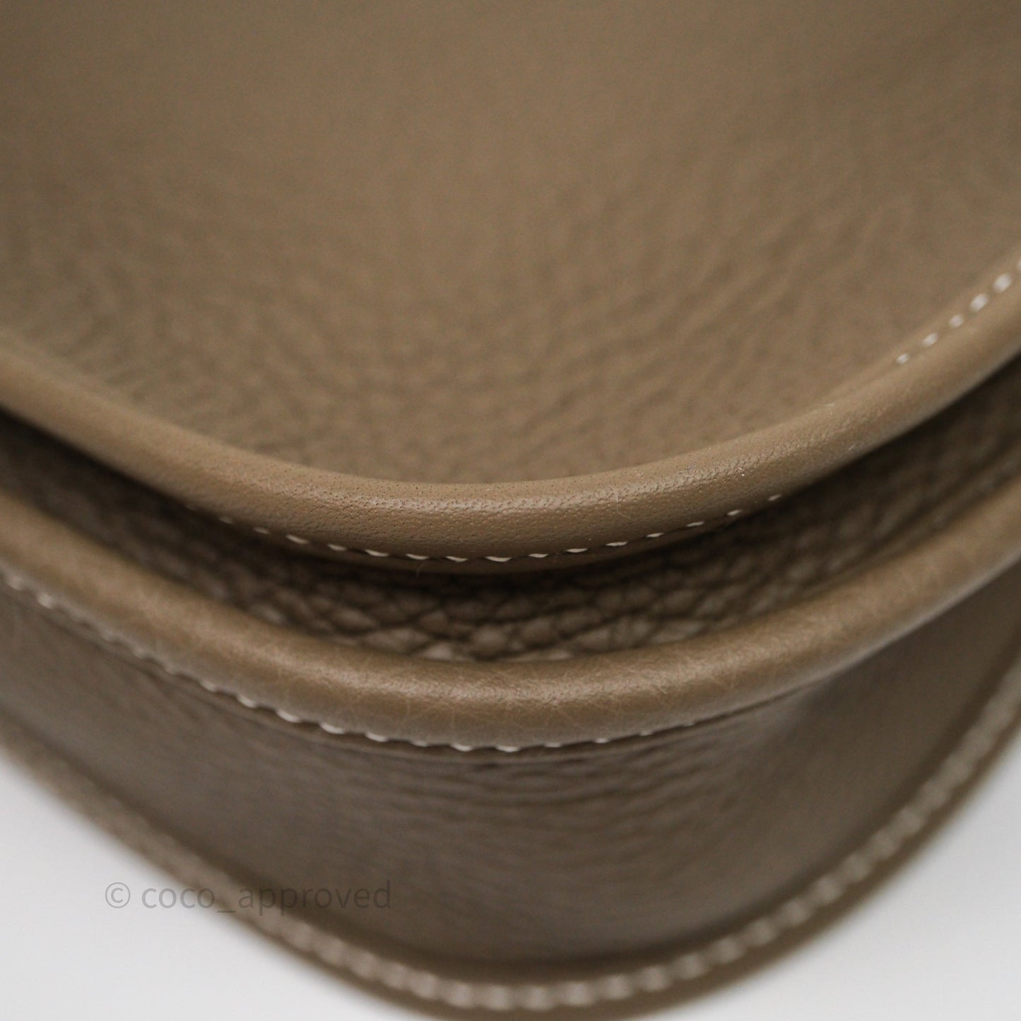Hermès Evelyne 23 Etoupe 18 Clemence Palladium Hardware
