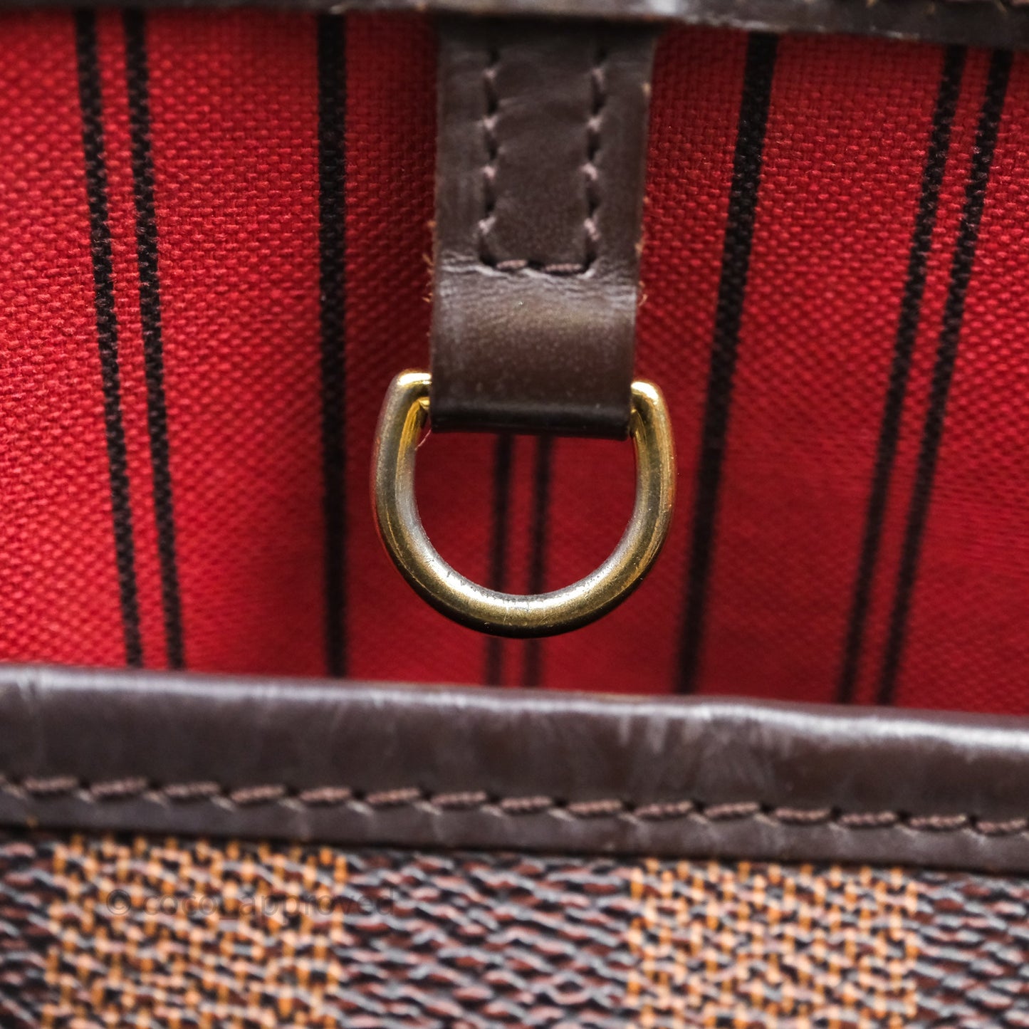 Louis Vuitton Neverfull Tote Bag GM Damier Ebene