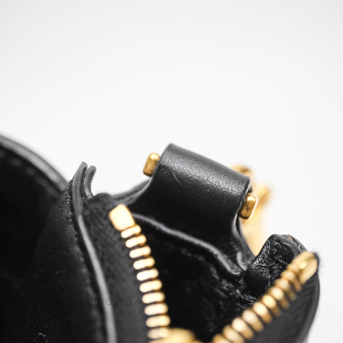 Balenciaga Rodeo Sling Pochette Leather Shoulder Bag Black Calfskin