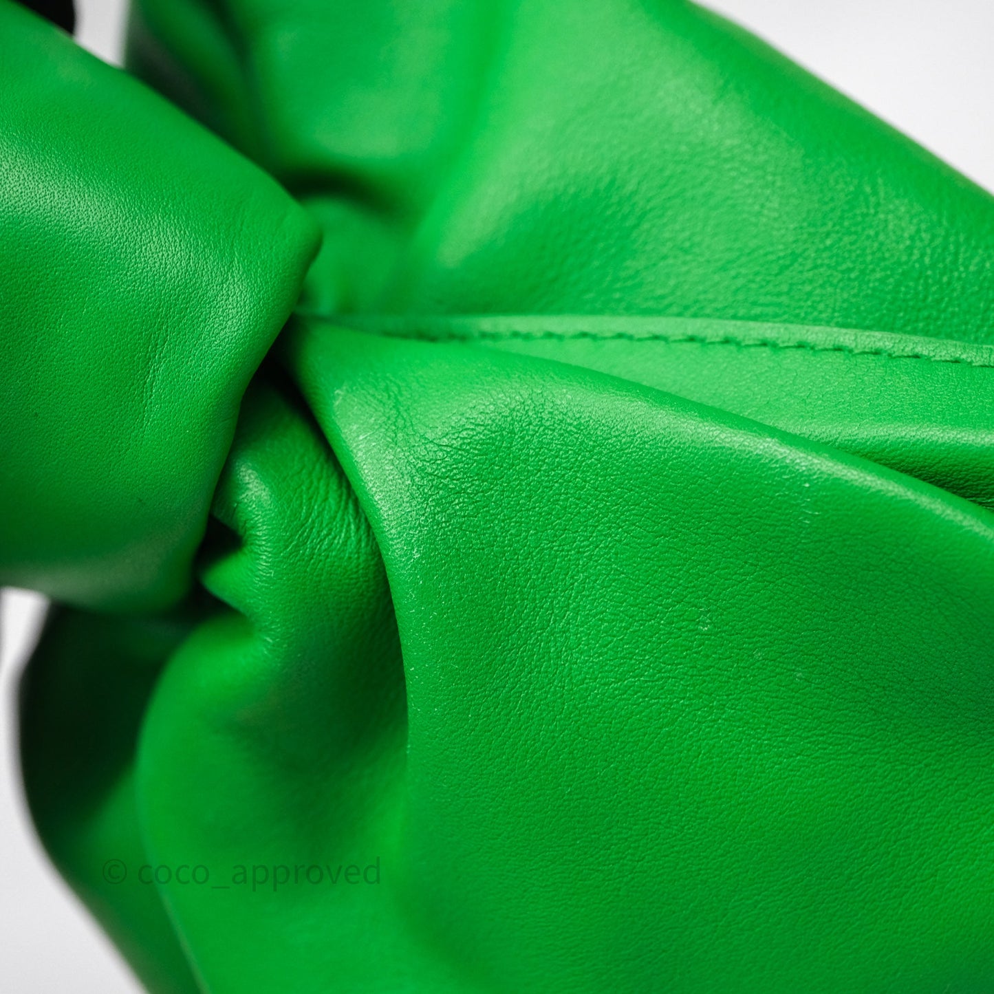 Bottega Veneta Mini Twist Knot Bag Green
