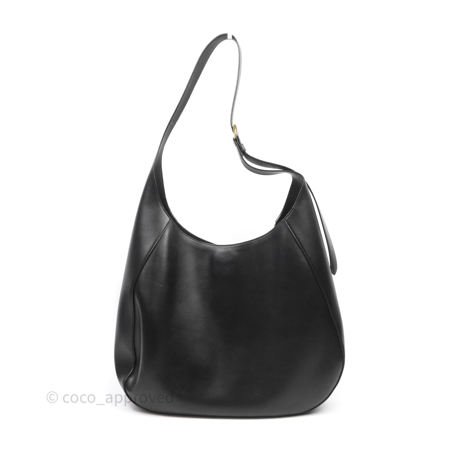 Prada Hobo Black Leather Shoulder Bag