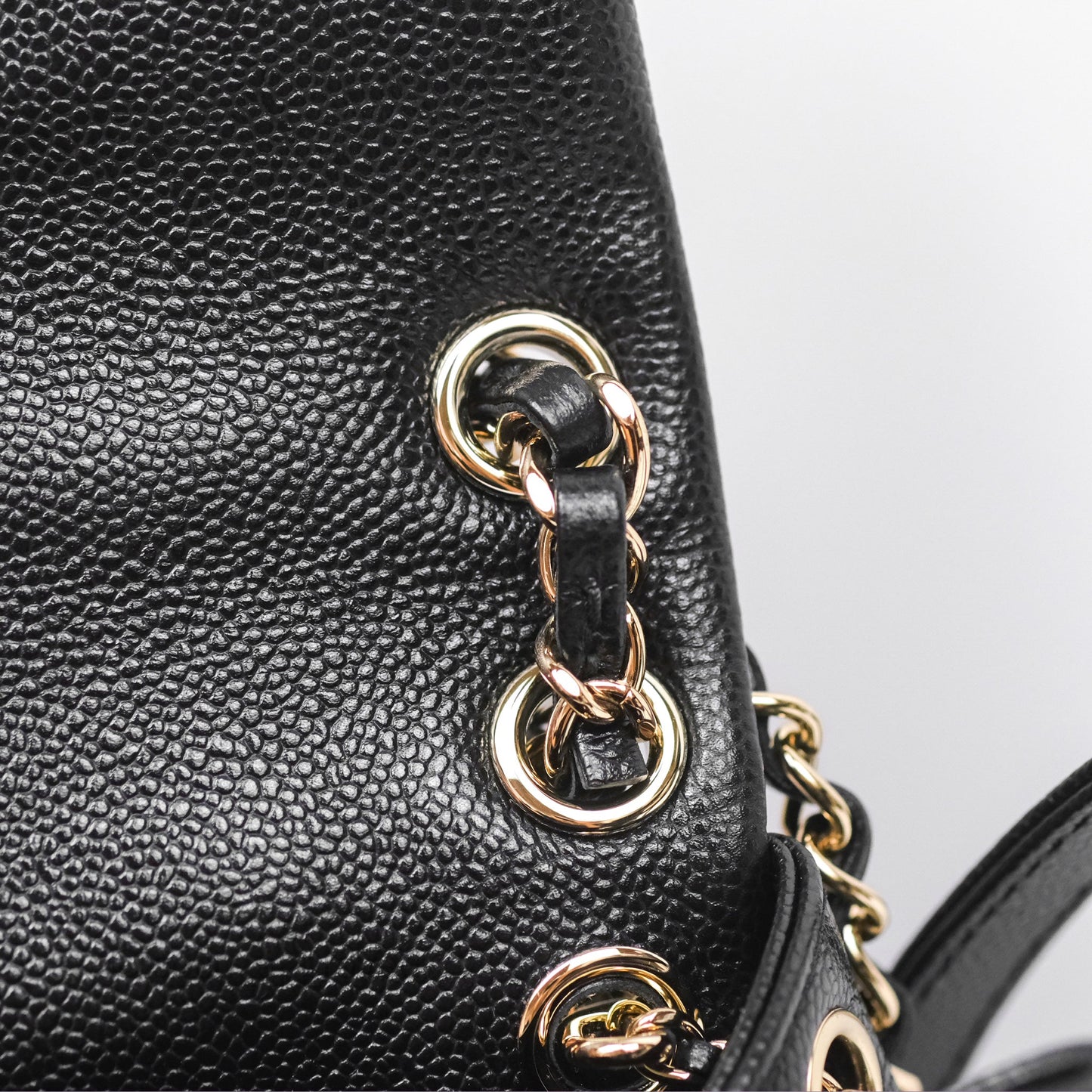 Chanel Duma Backpack Small Black Caviar Gold Hardware