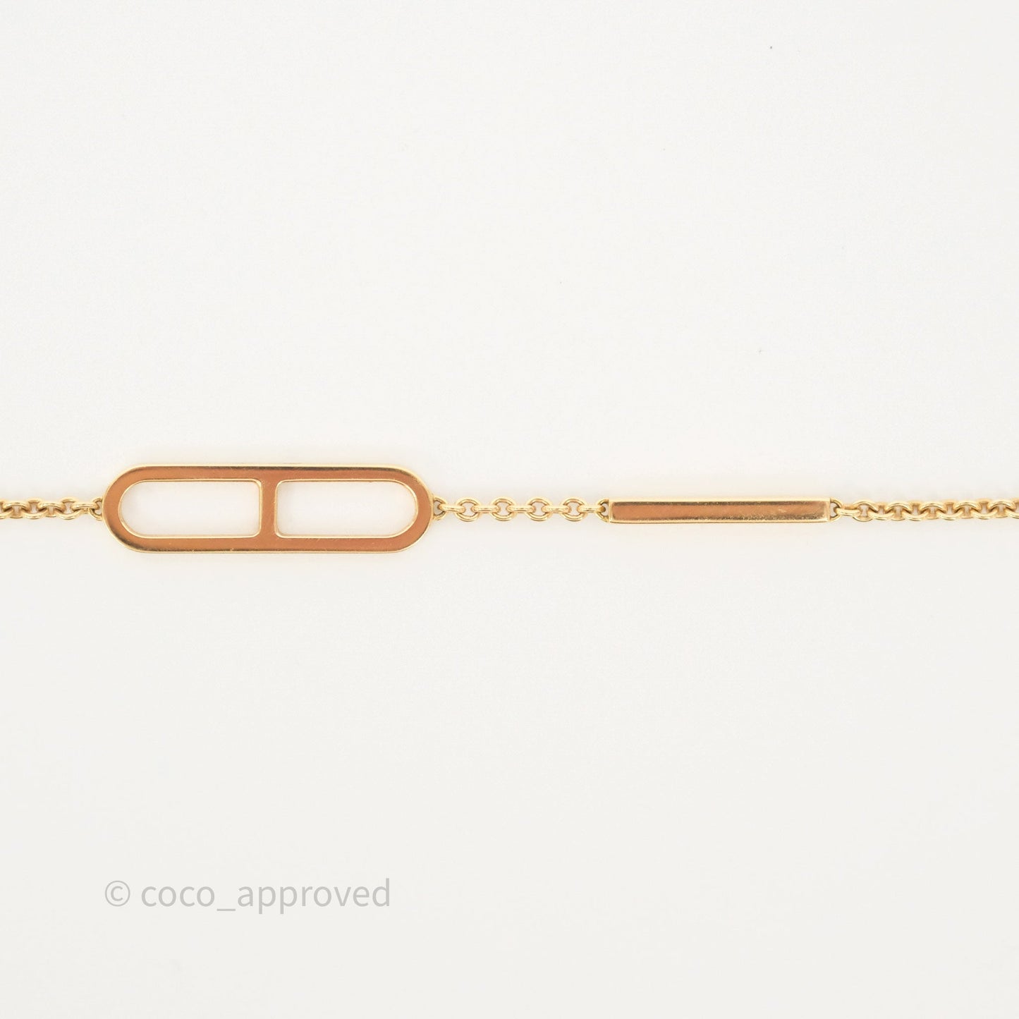 Hermès Ever Chaine d'Ancre Bracelet Diamonds Rose Gold