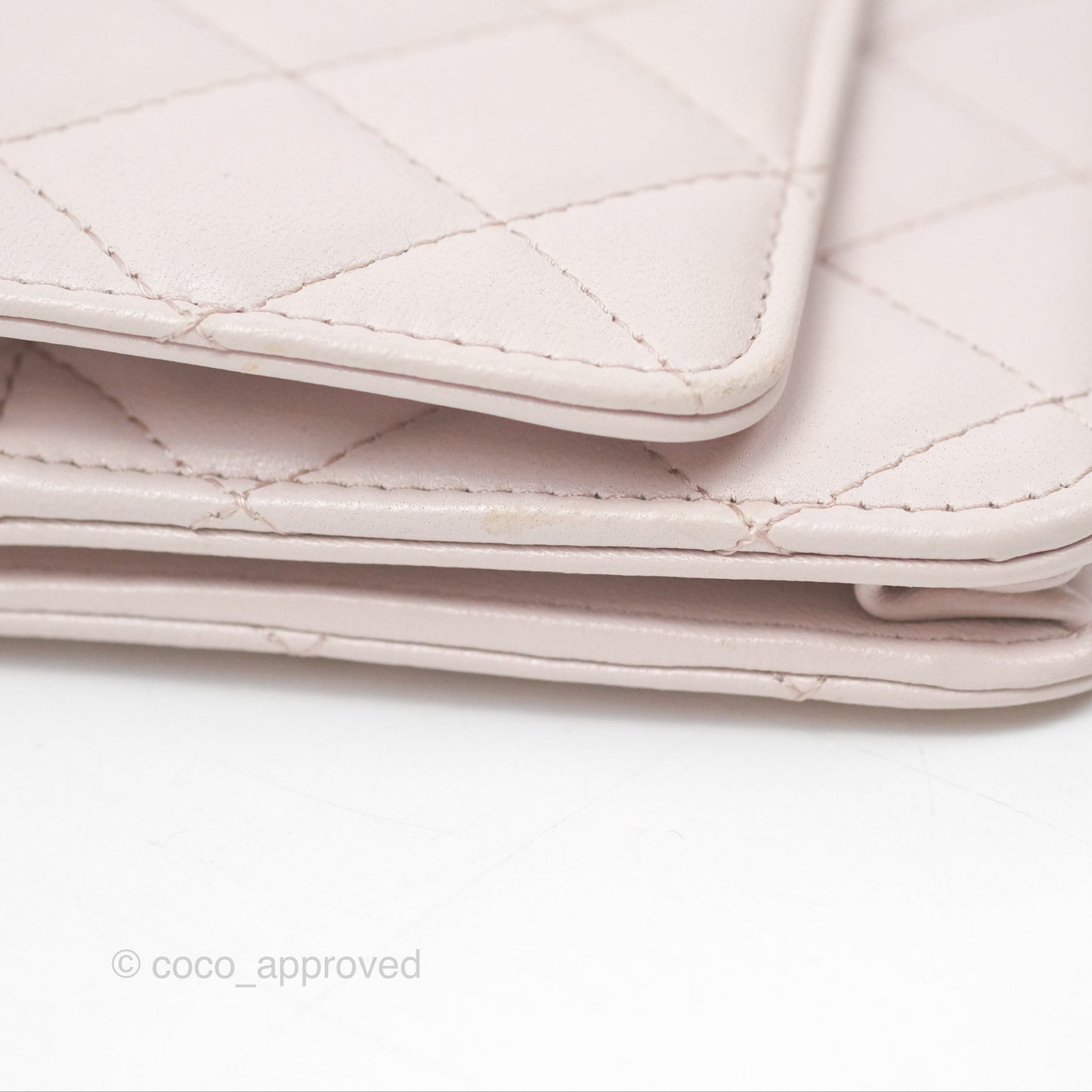 Chanel Trendy CC WOC Quilted Pink Lambskin Gold Hardware