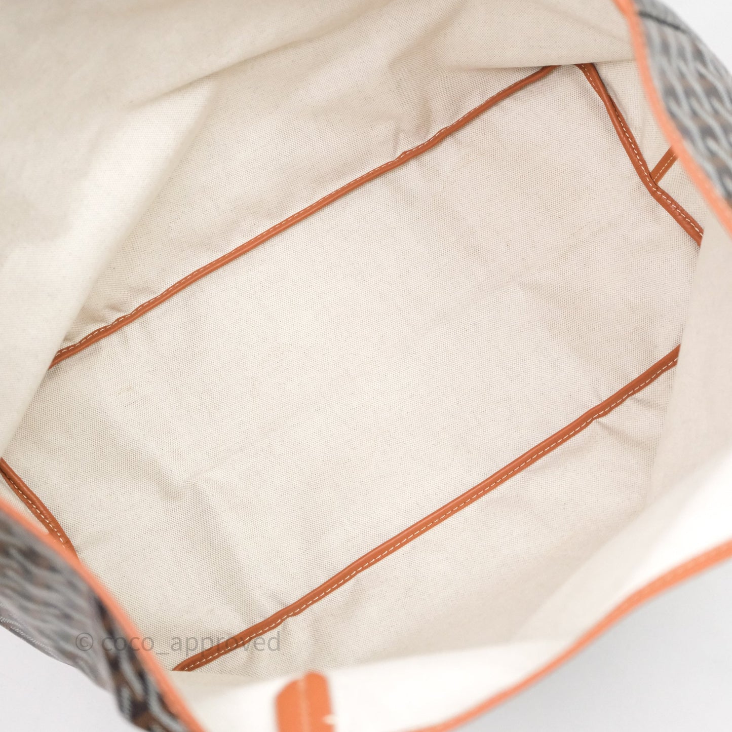 Goyard Saint Louis Tote Bag GM Black/Tan