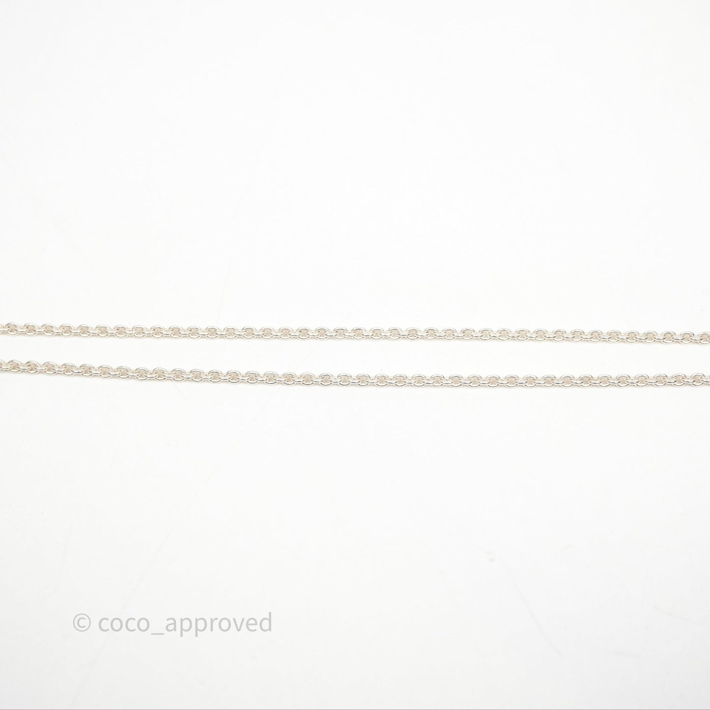 Hermes Chaine d'ancre Pendant Necklace Silver 925