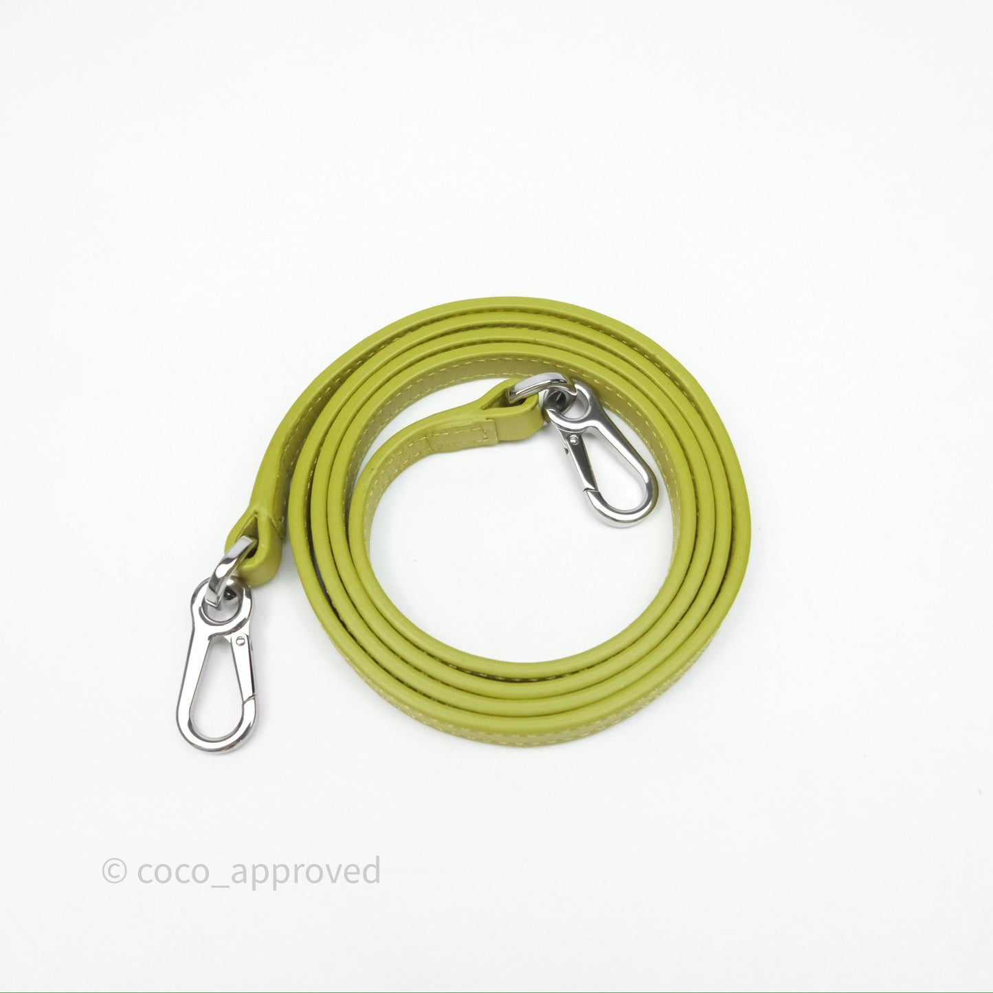 Loewe Mini Puzzle Edge Bag in Lime Smooth Calfskin