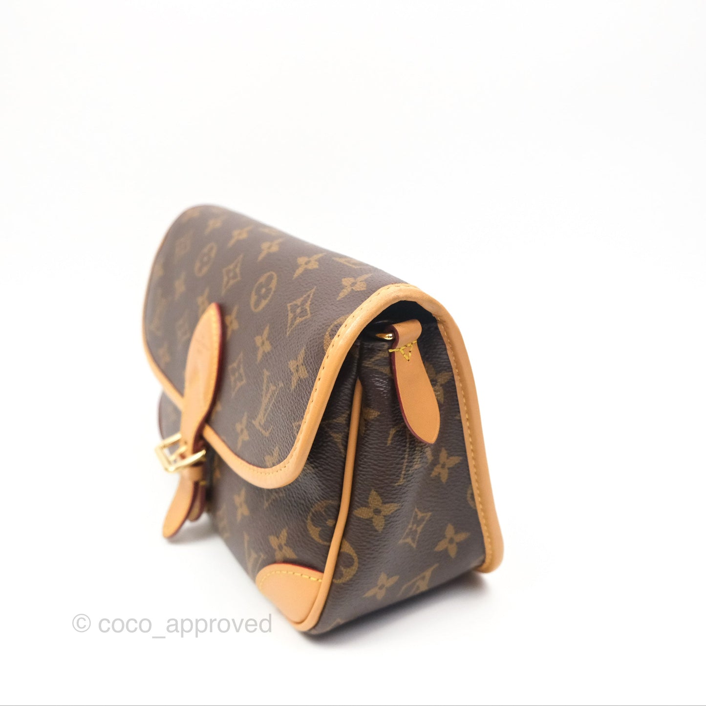 Louis Vuitton Diane Bag Monogram Canvas with Jacquard Strap