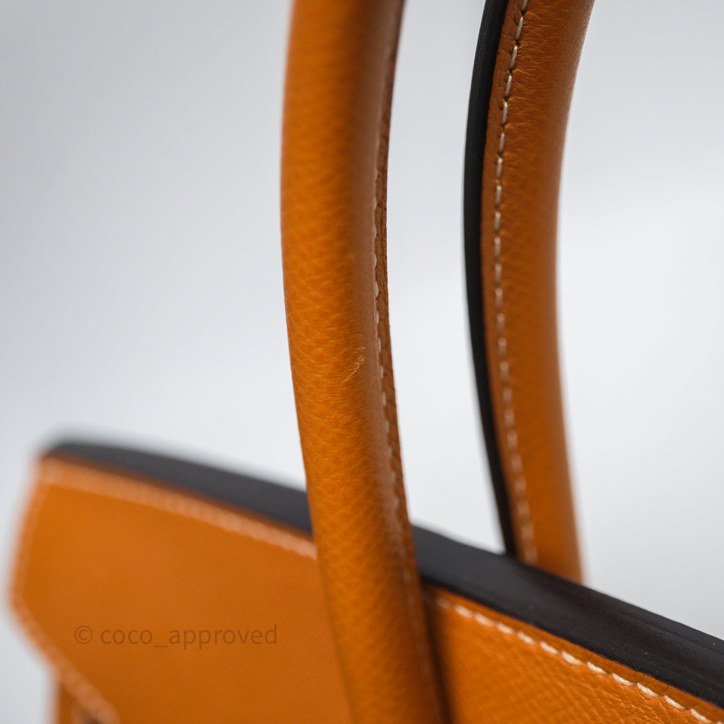 Hermes Birkin 30 Toffee Epsom Palladium Hardware