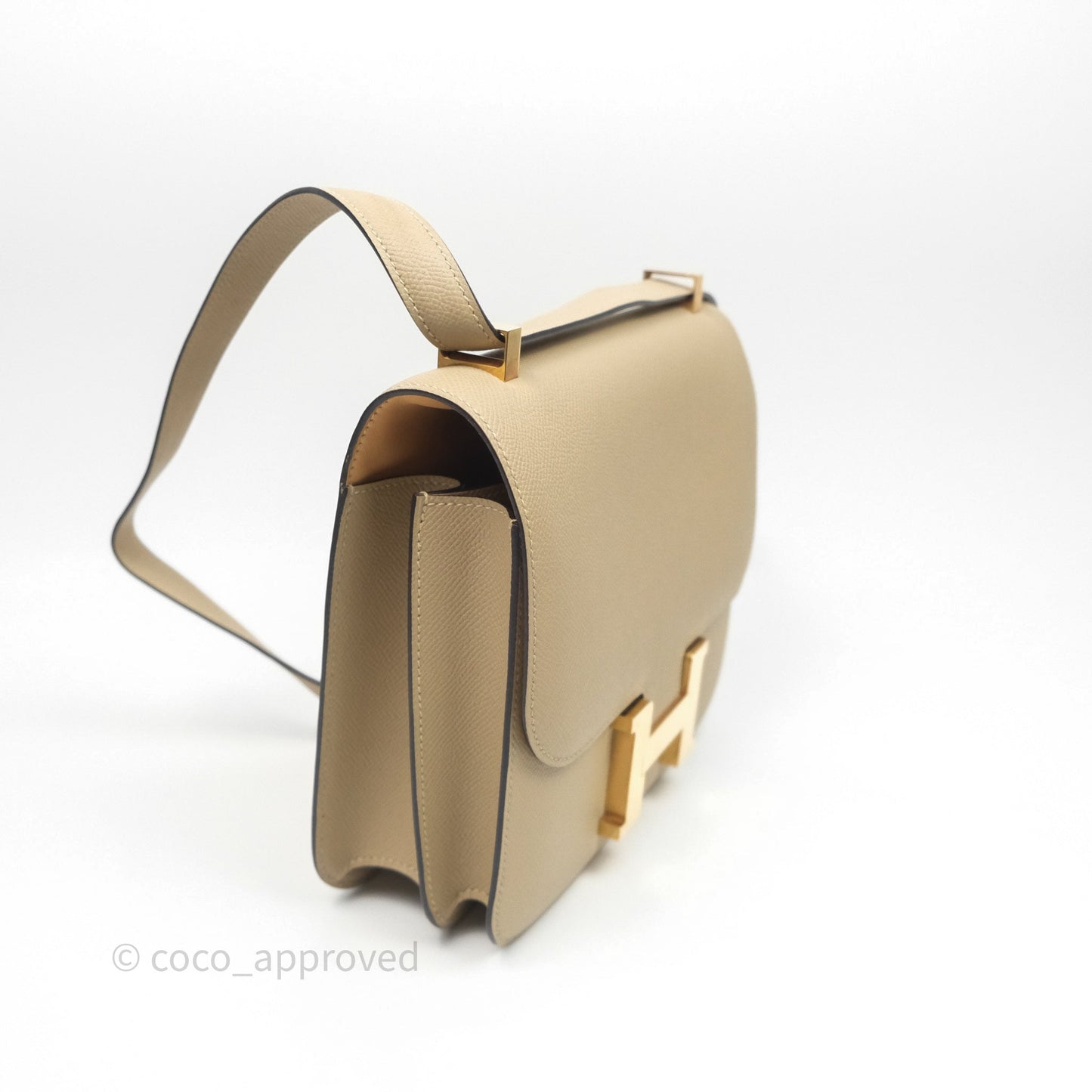 Hermès Constance 24 Trench S2/ Naturel 27 Epsom Gold Hardware