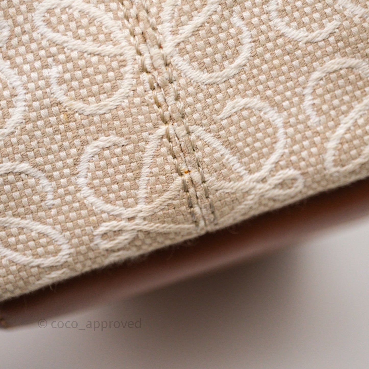 Loewe Top Handle Cubi Bag Anagram Jacquard