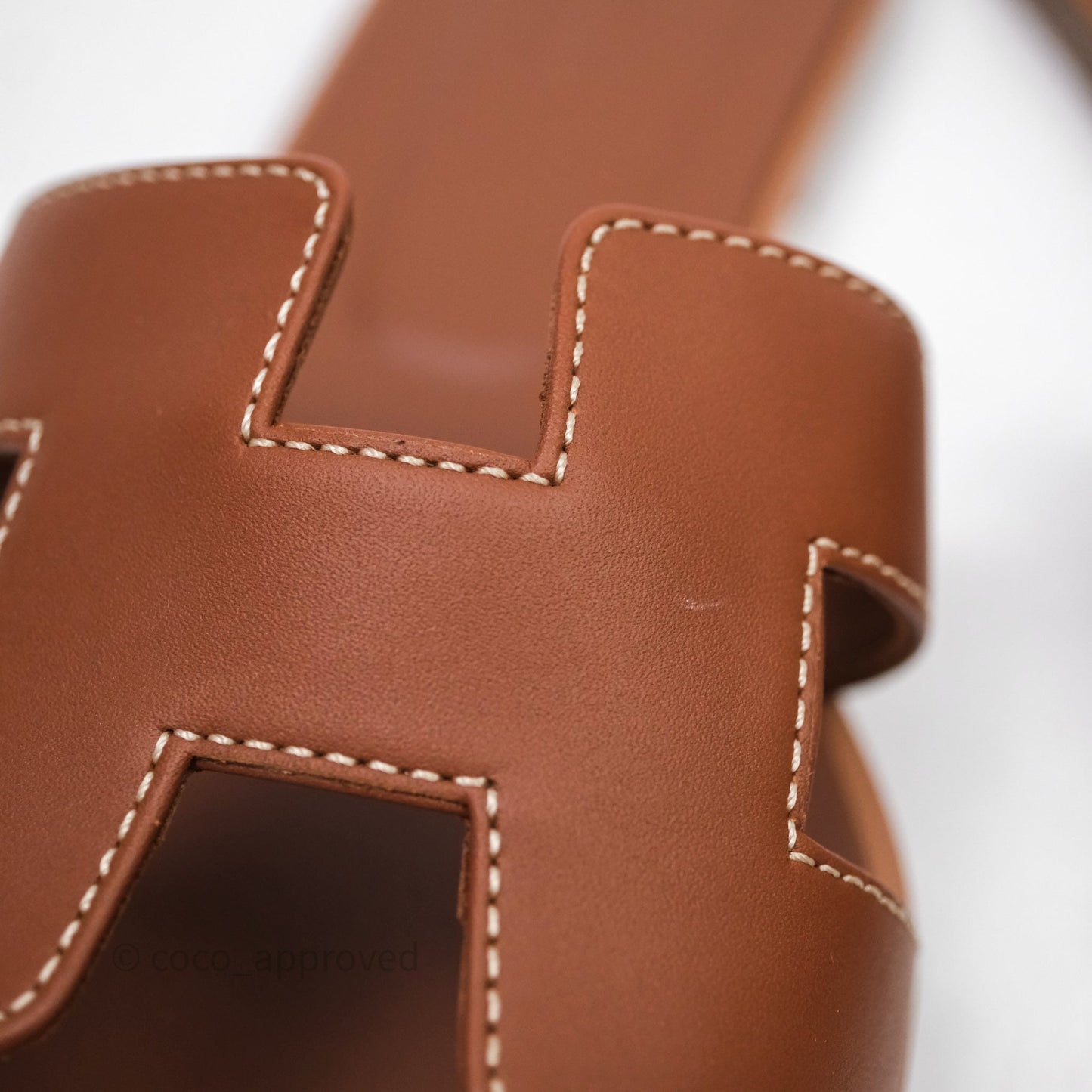 Hermès Oran Sandals Gold Size 38