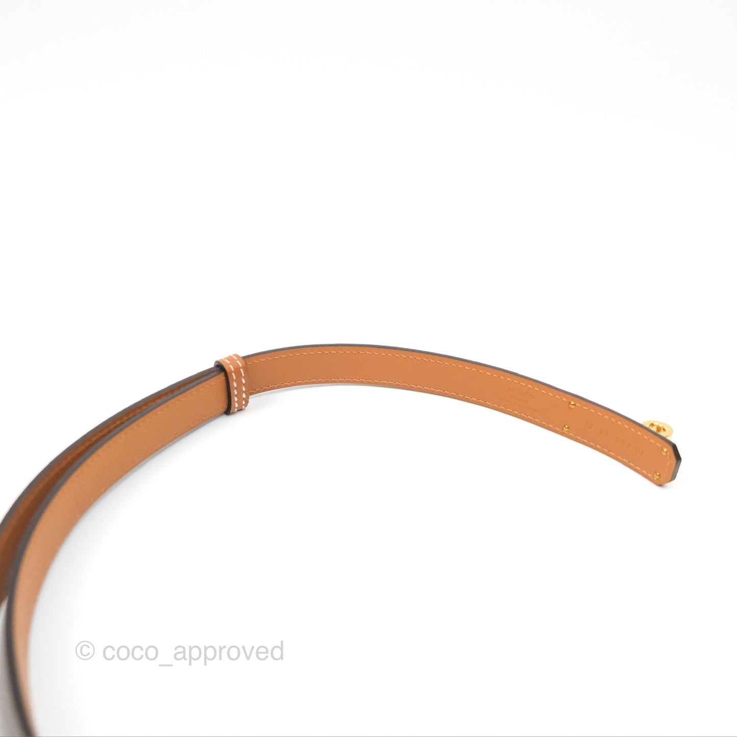 Hermès Kelly Buckle Belt Gold Epsom Gold Hardware