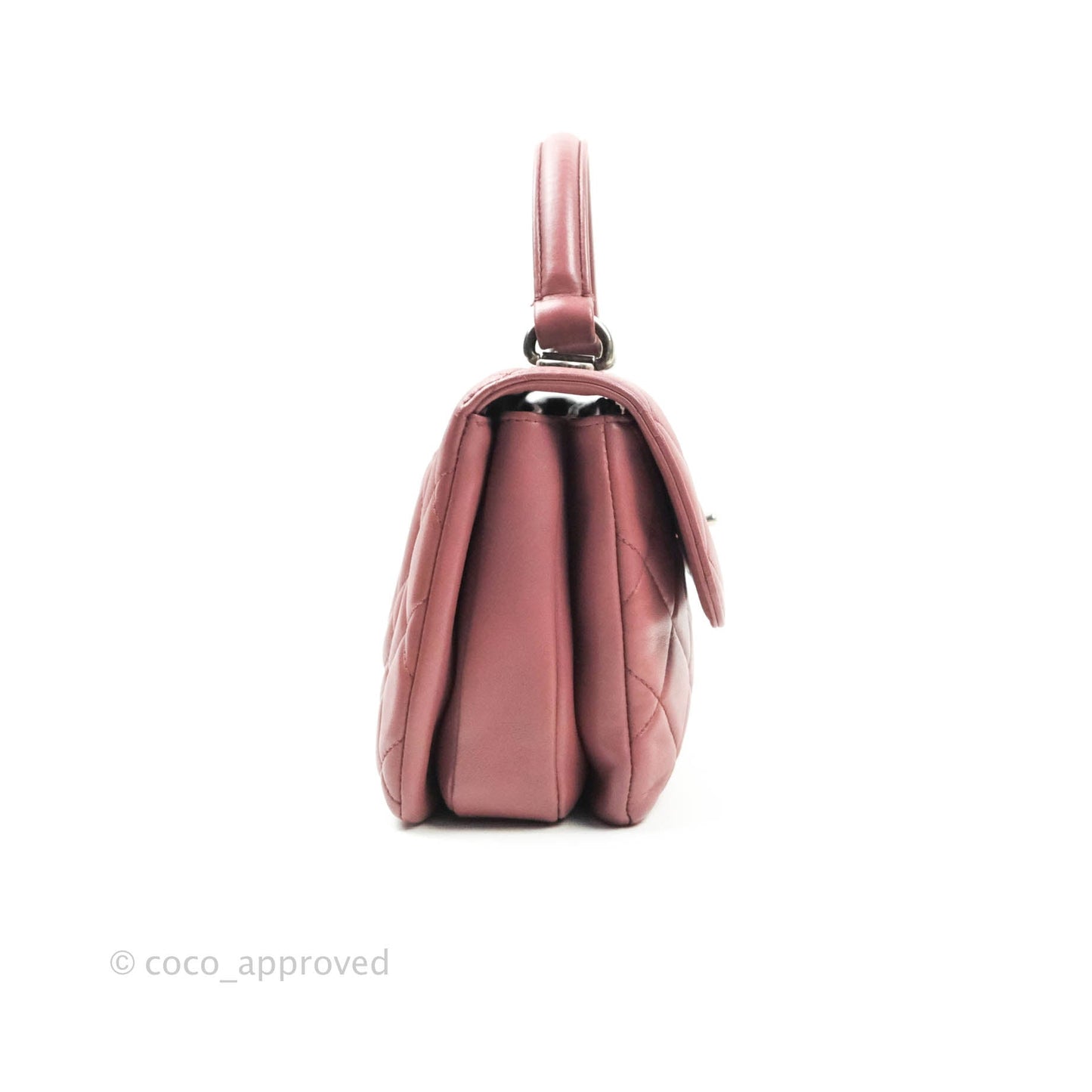 Chanel Trendy CC Small Mauve Pink Lambskin Ruthenium Hardware