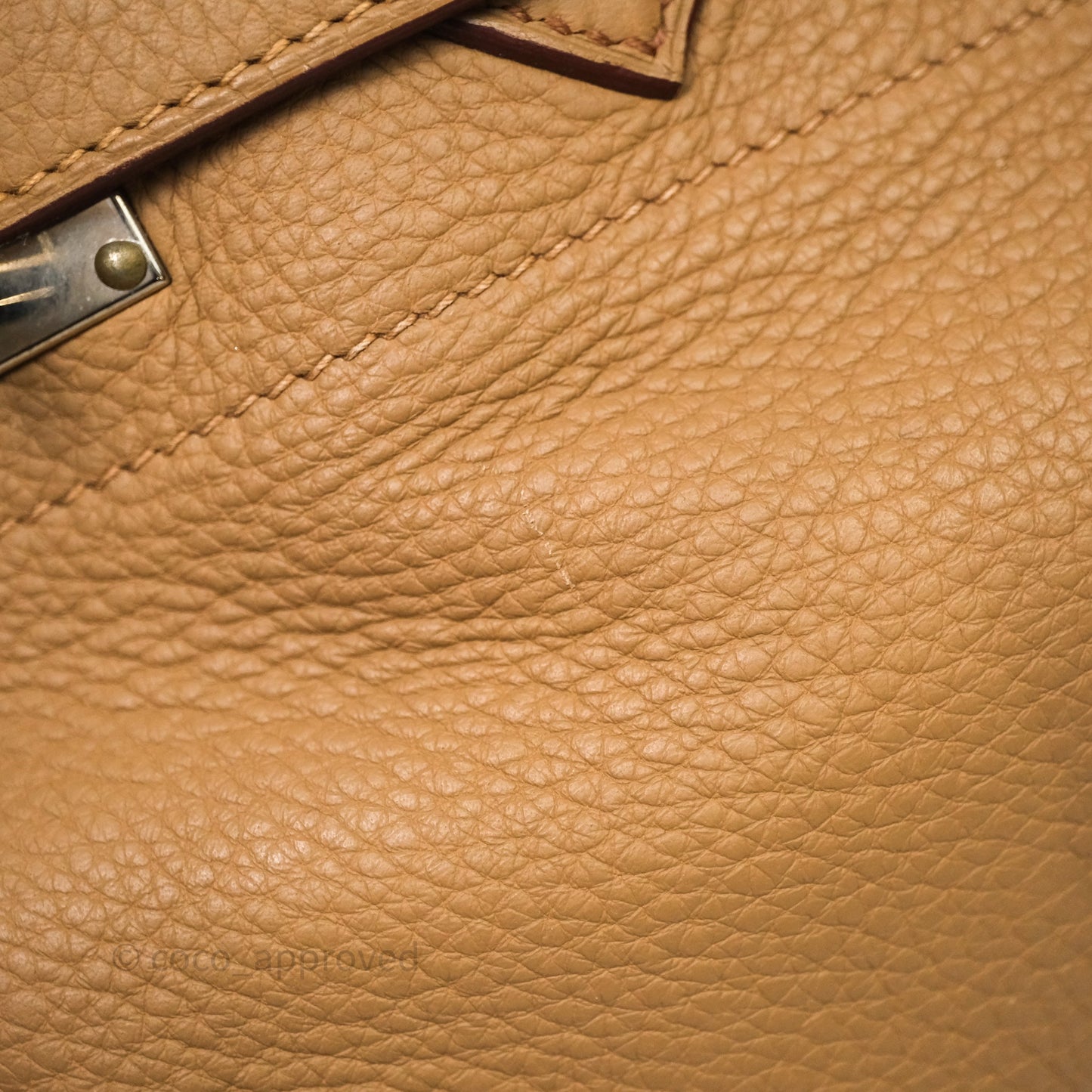 Hermès Birkin JPG Shoulder Bag 42 Tabac Camel 24 Palladium Hardware