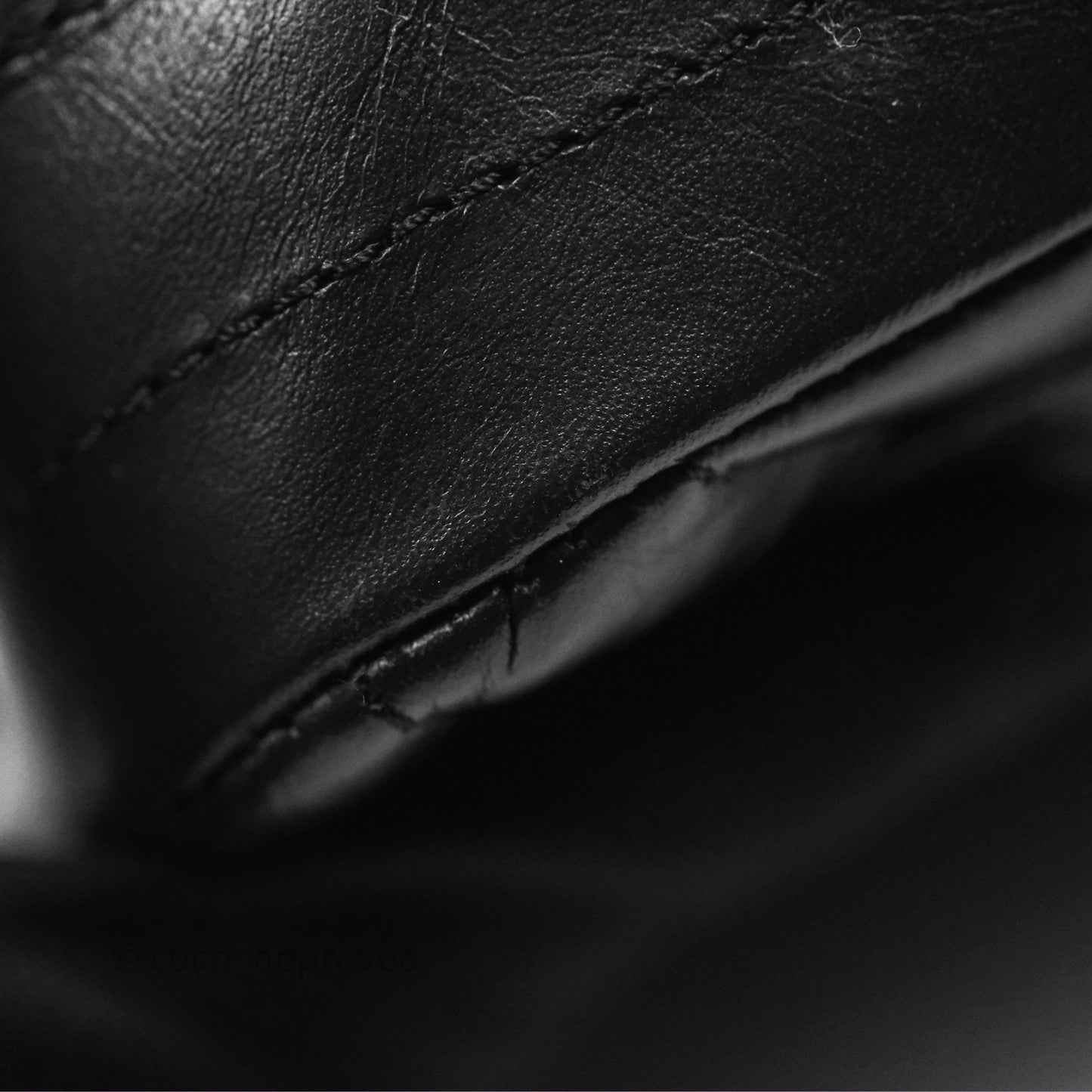 Chanel Mini Reissue 224 So Black Chevron Calfskin