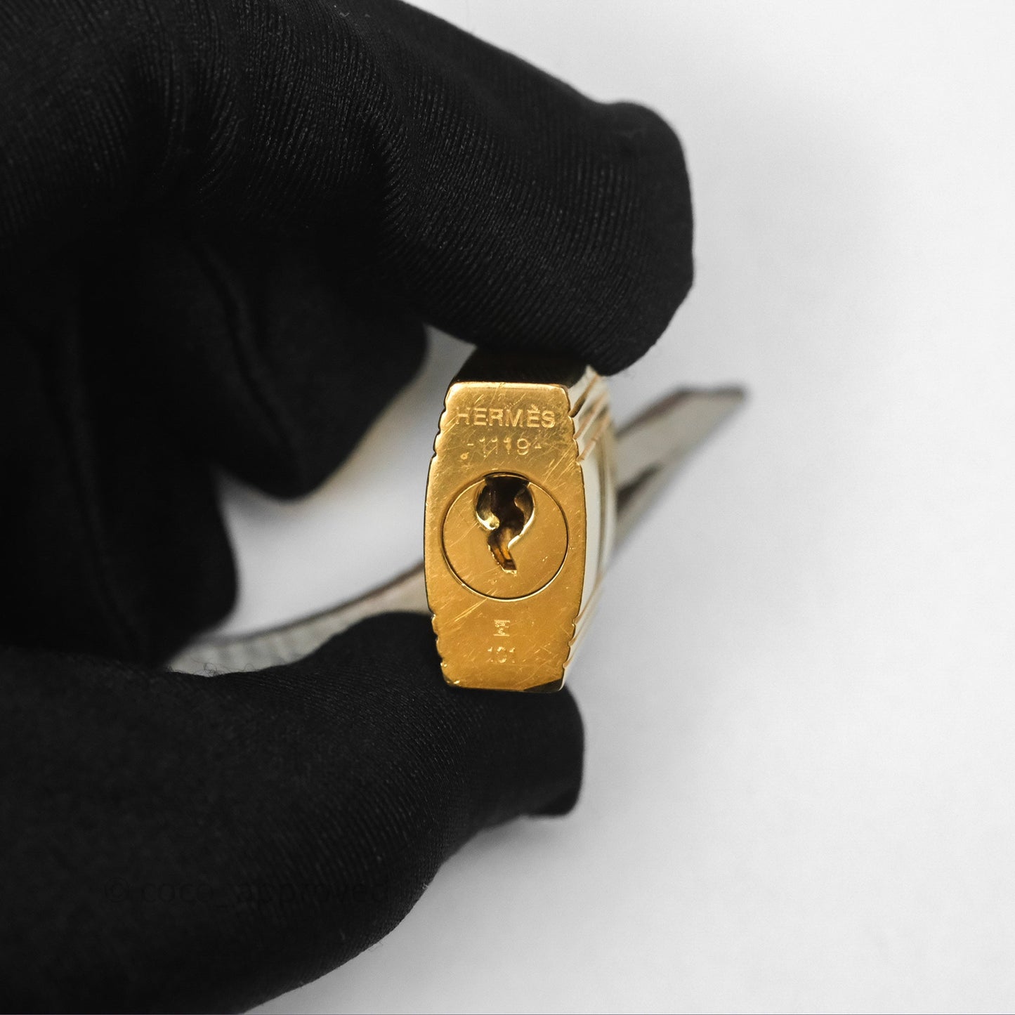 Hermès Birkin 25 Retourne Craie 10 Togo Gold Hardware