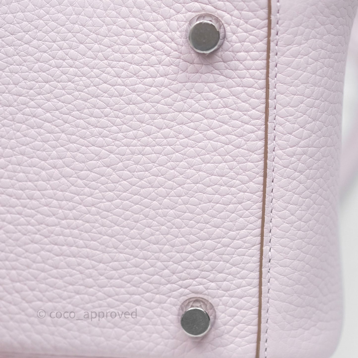 Hermès Lindy 26 Mauve Pale 09 Clemence Palladium Hardware