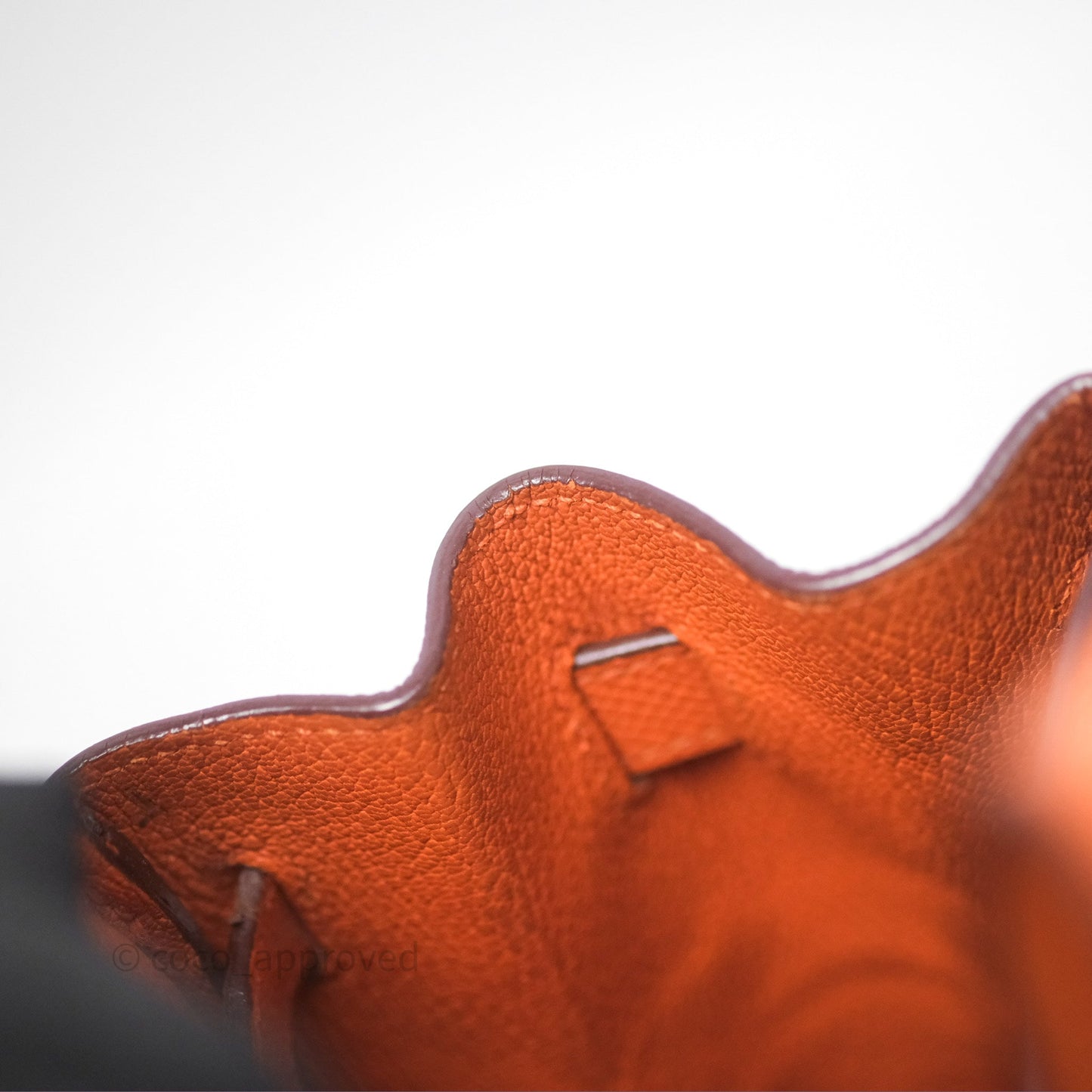 Hermès Birkin 30 Retourne Orange Epsom Palladium Hardware