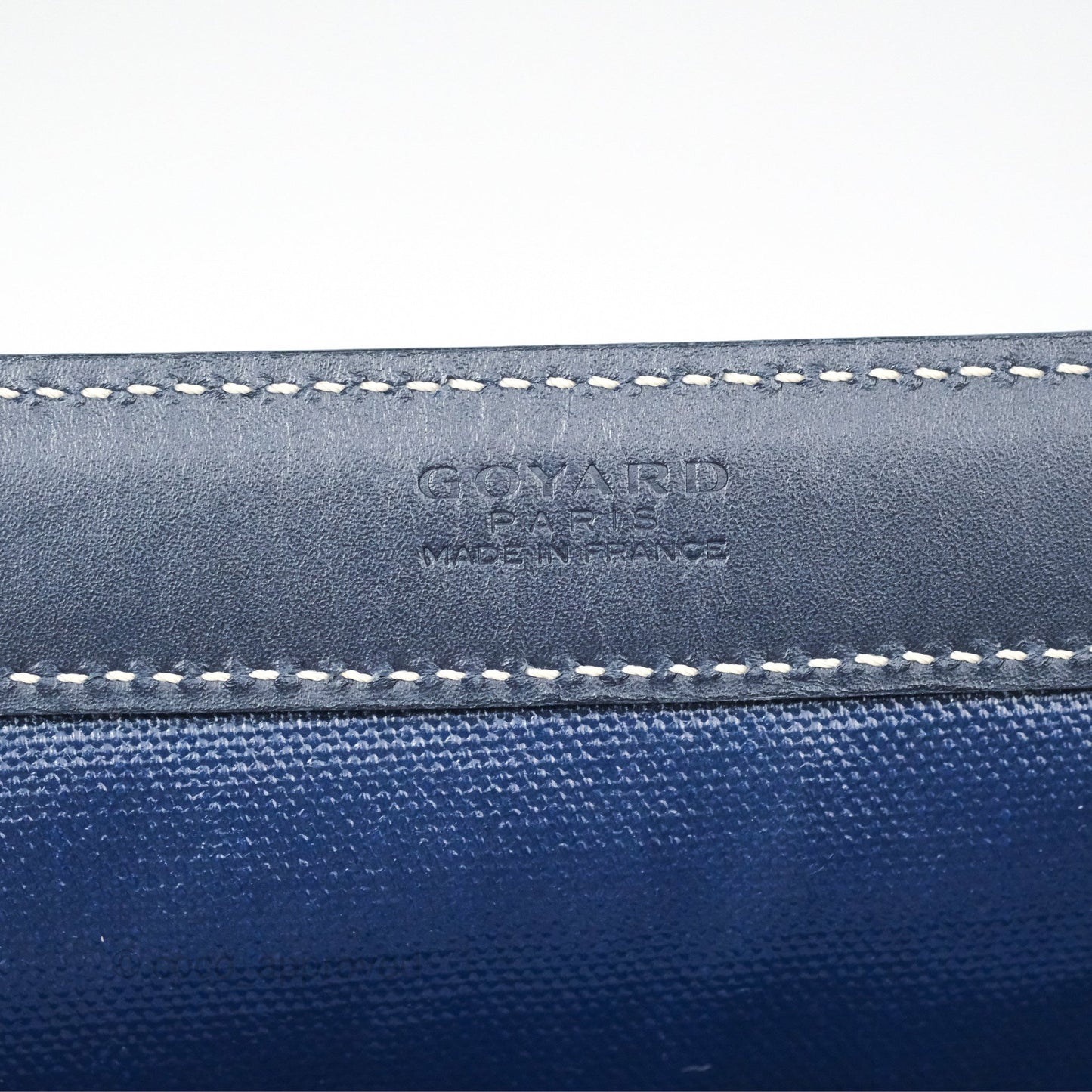Goyard Goyardine Bellechasse PM Navy