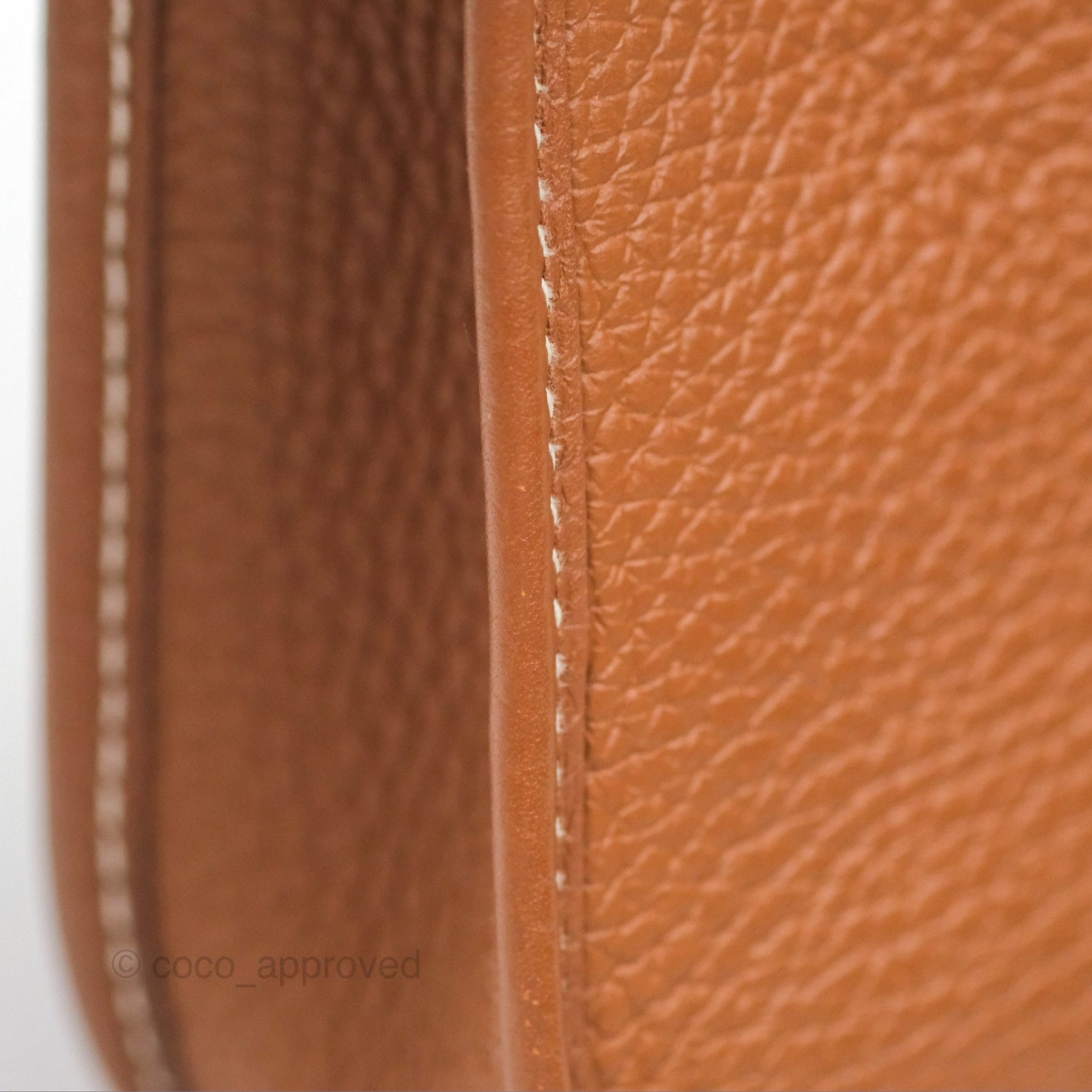 Hermès Mini Evelyne 16 Gold Clemence Gold Hardware