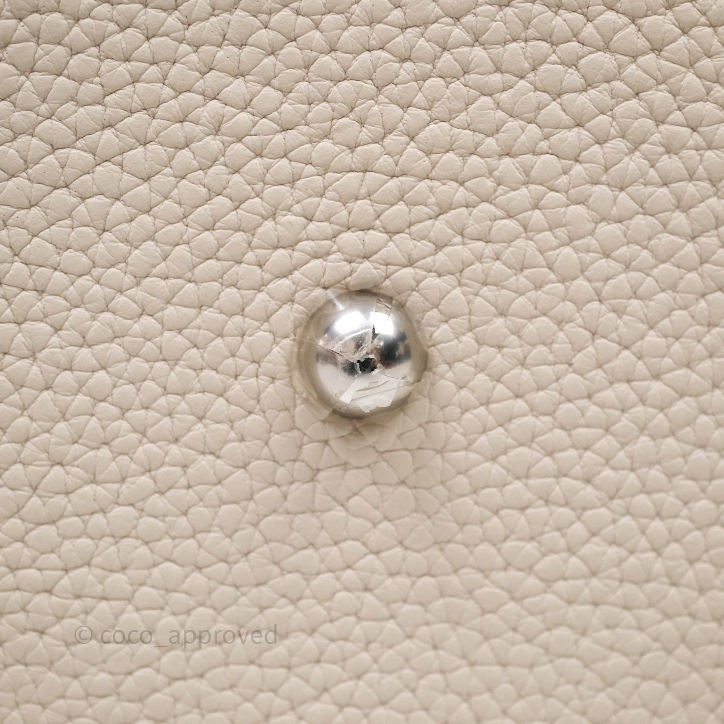 Hermes Bolide 31 Clemence Craie 10 Palladium Hardware