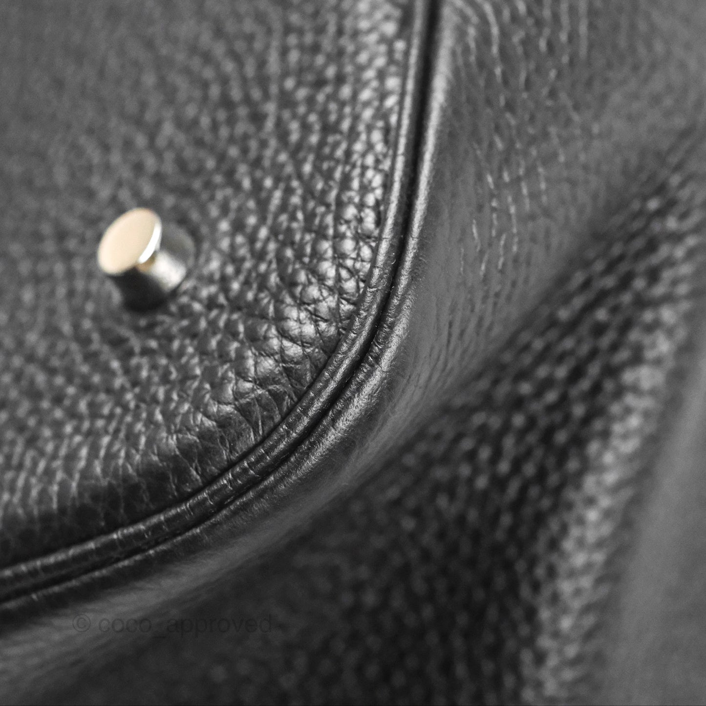 Hermès Picotin TGM 30 Black Clemence Palladium Hardware