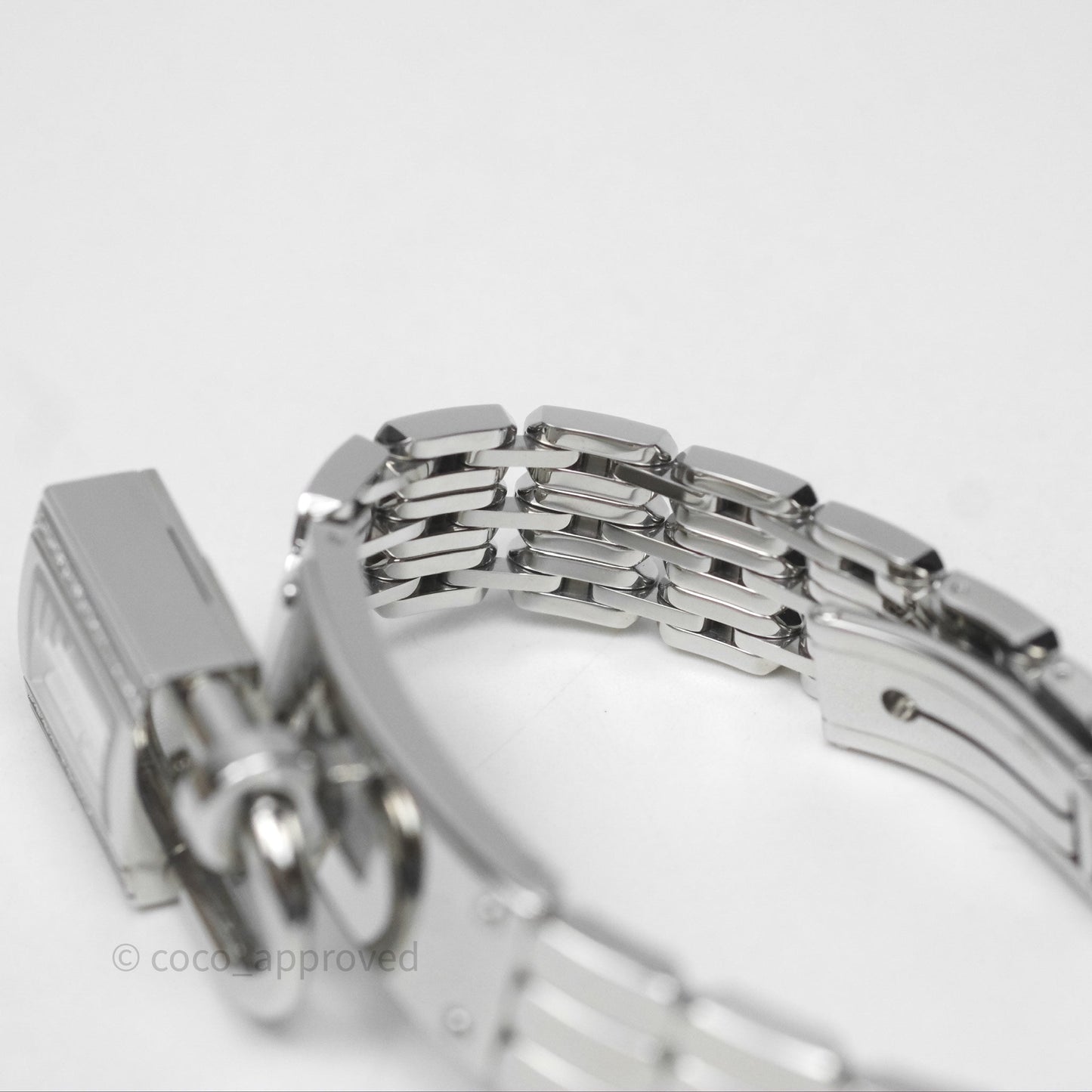 Hermès Kelly Watch Mini Model 16mm Diamond Steel