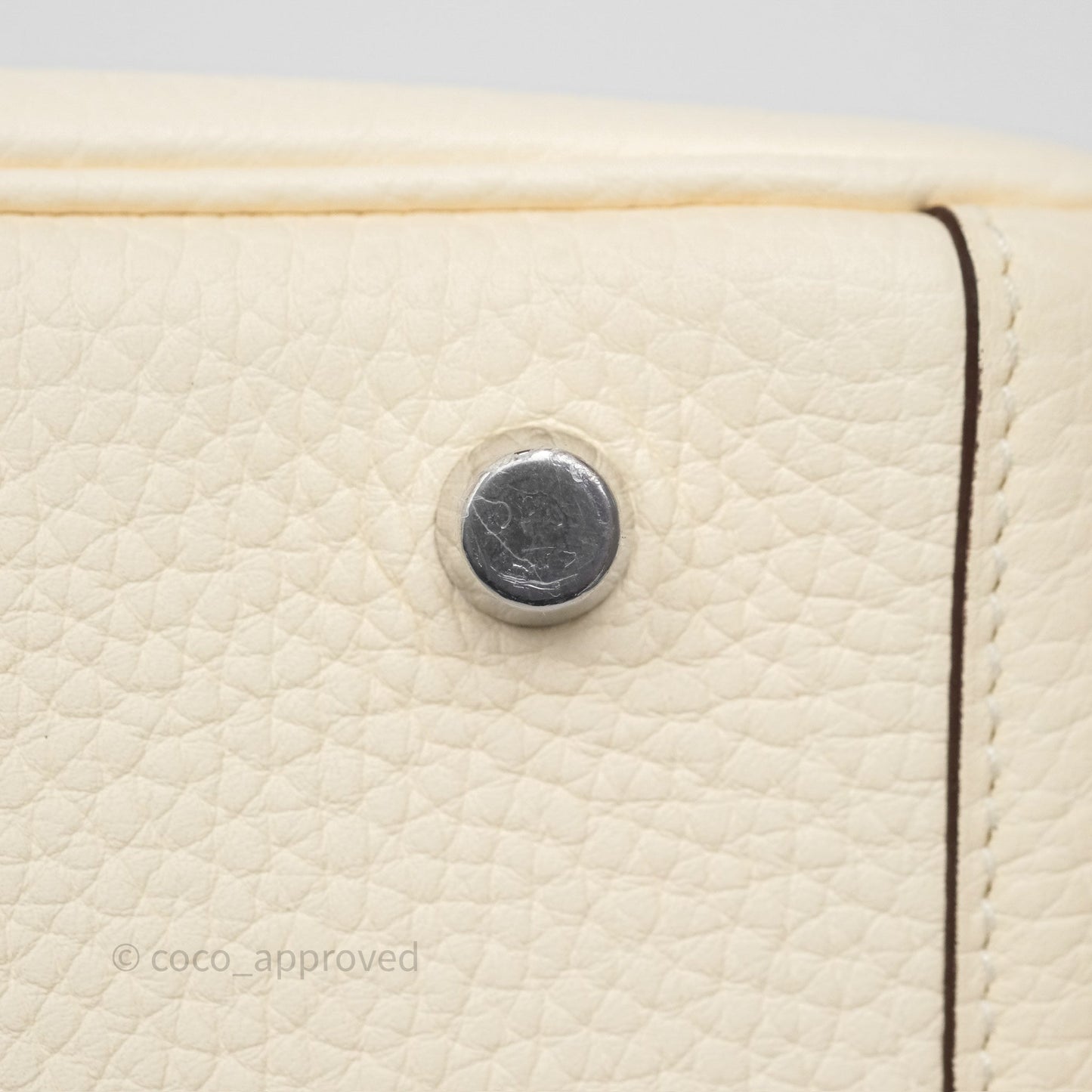 Hermès Lindy 30 Nata I2 Clemence Palladium Hardware