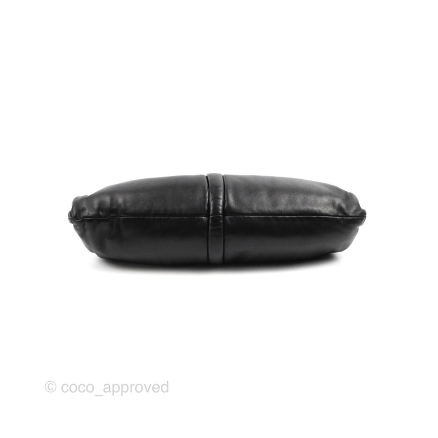 Chanel Puffy Clutch Black