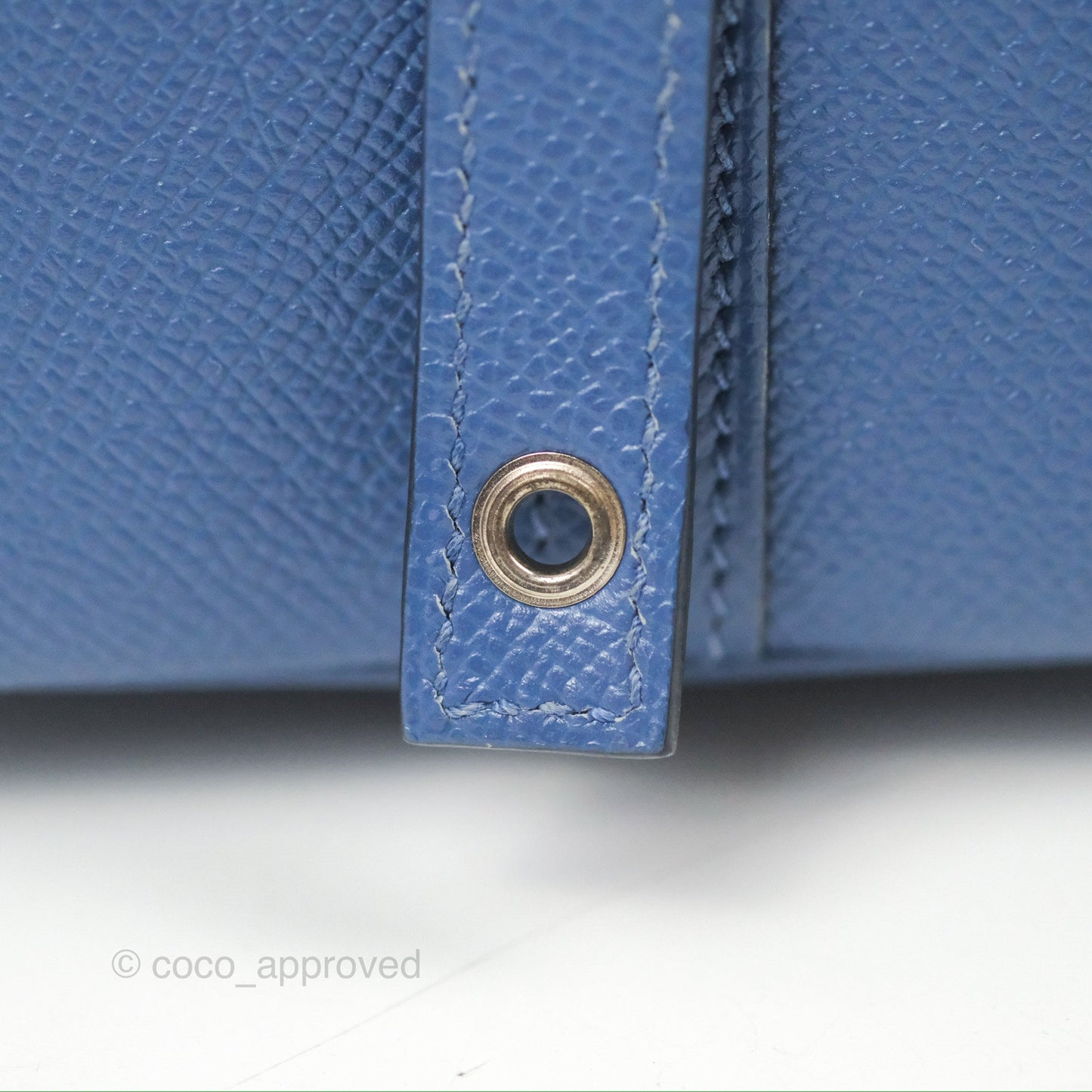 Hermès Tressage De Cuir Picotin Lock 18 Bleu Encre/Brique/Black Epsom Palladium Hardware