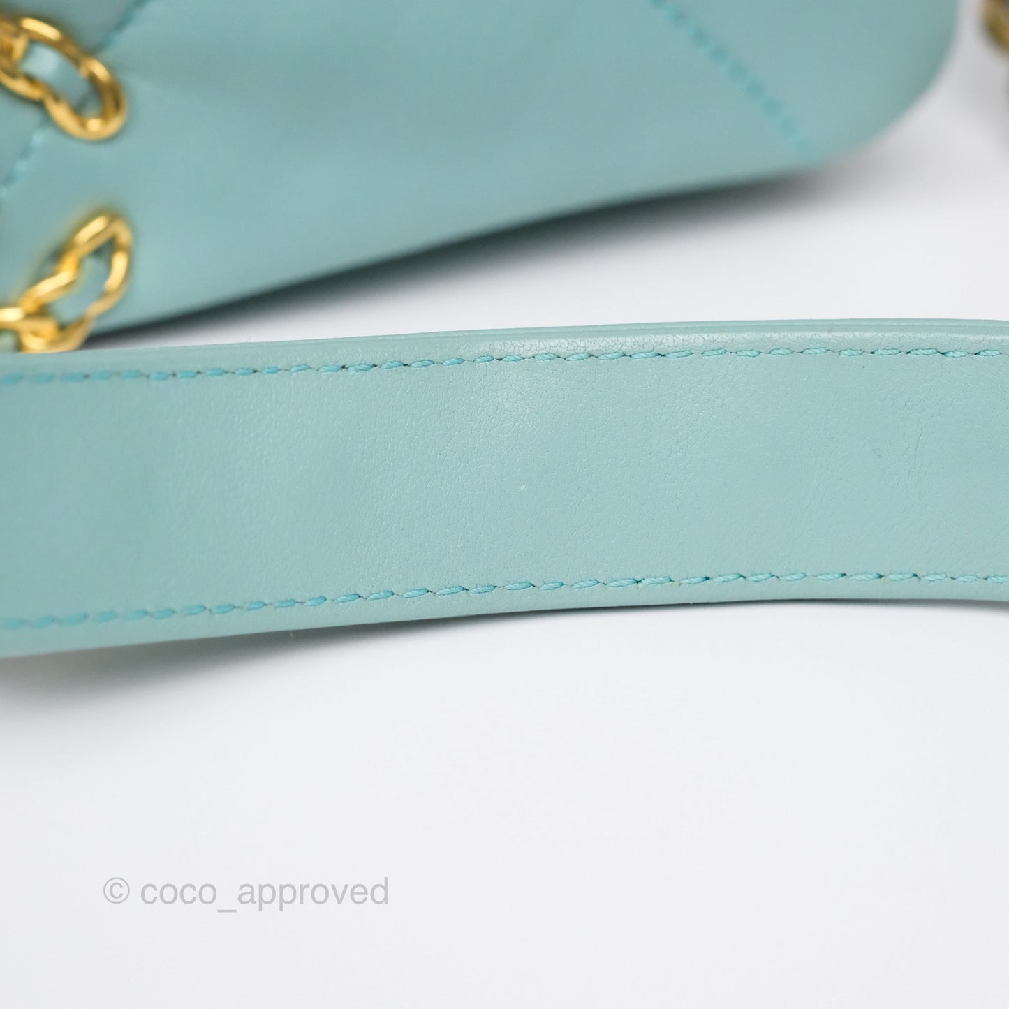 Chanel 19 Small Tiffany Blue Mixed Hardware