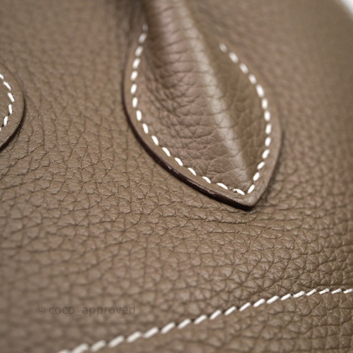 Hermès Bolide 31 Etoupe Evercolor Clemence Palladium Hardware