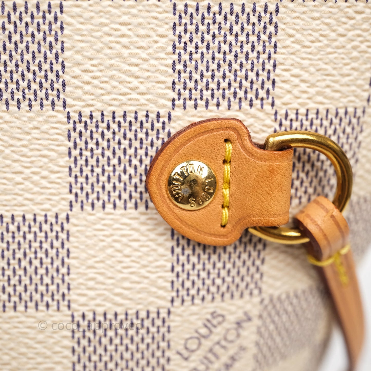 Louis Vuitton Neverfull MM Damier Azur Canvas Tote Bag