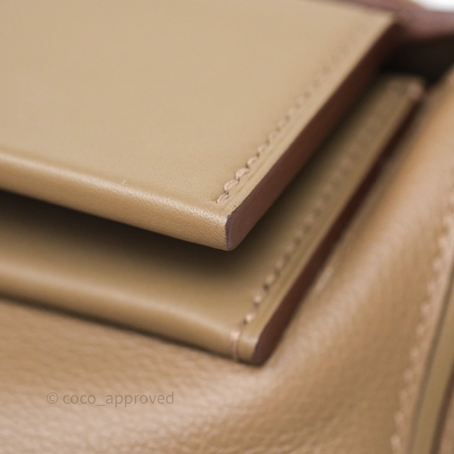 Hermès 24/24 21 Mini Etoupe 18 Evercolor/ Swift Palladium Hardware