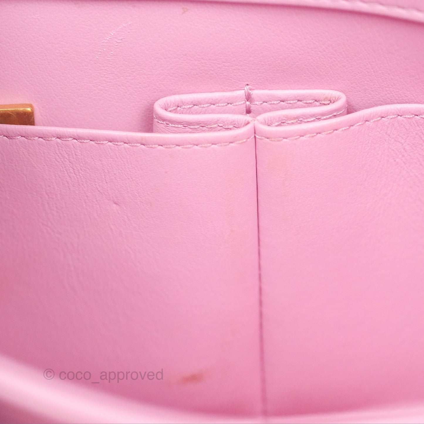 Chanel Medium Trendy CC Pink Lambskin Gold Hardware