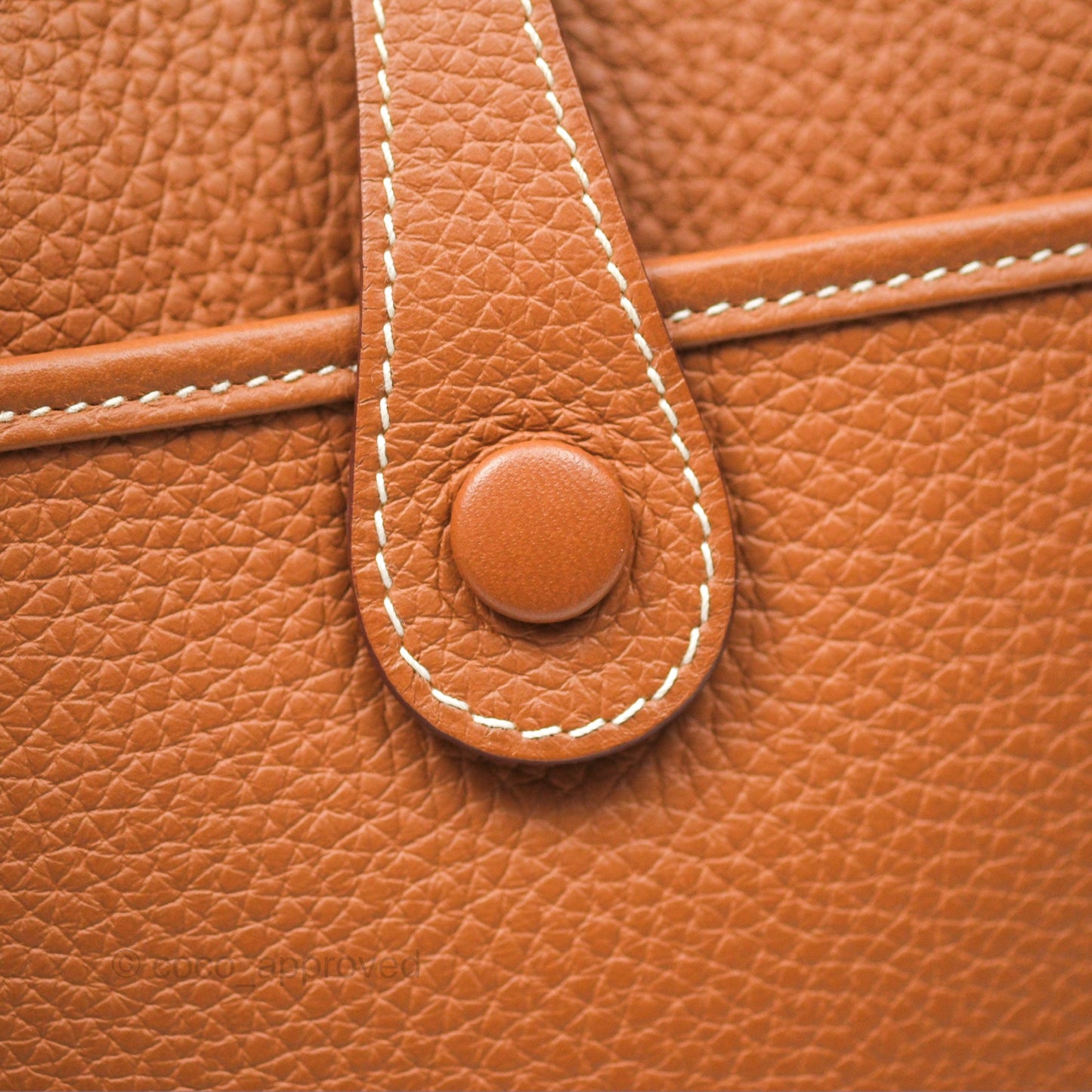 Hermes Evelyne III 29 Gold Clemence Palladium Hardware