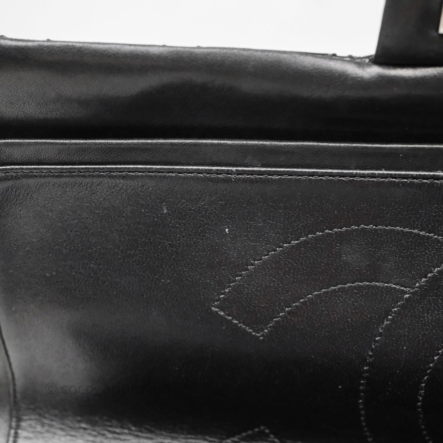 Chanel 2.55 Reissue Glazed Calfskin So Black 227 Silver Hardware