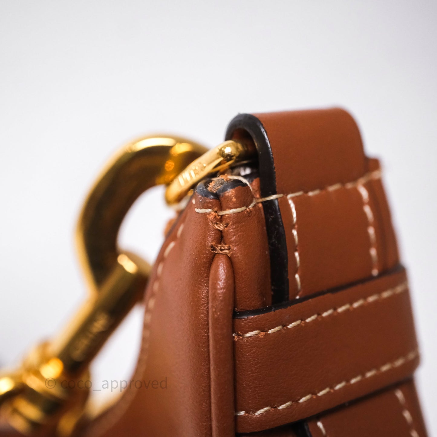 Celine Ava Bag In Smooth Calfskin Tan