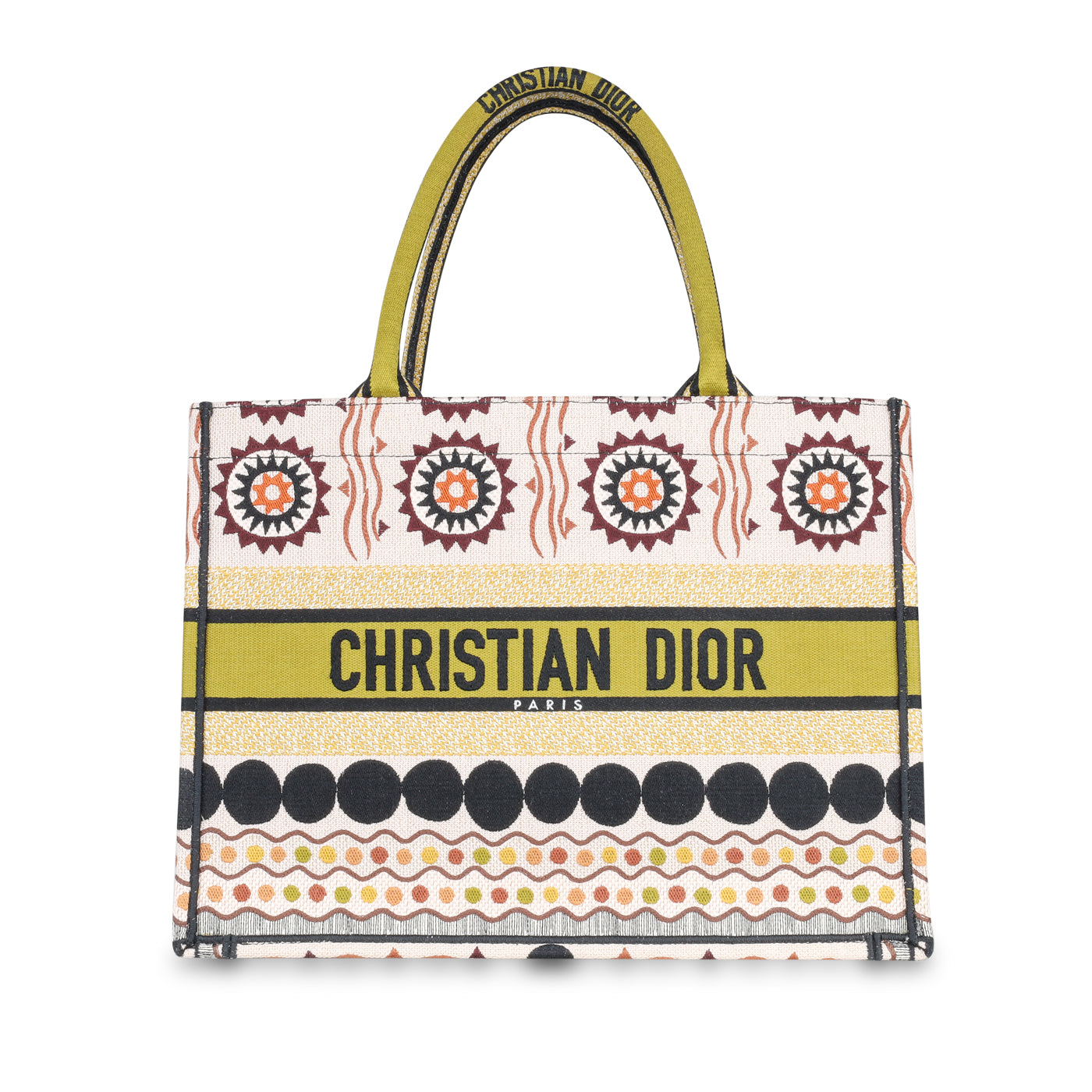 Luxury Dior Medium Canvas Book Tote