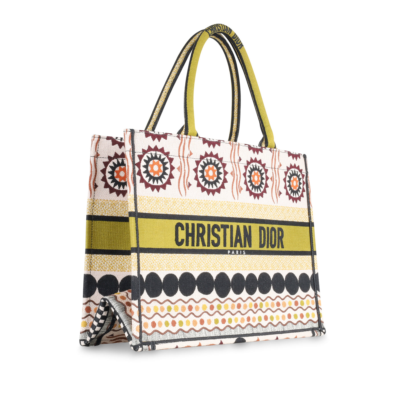 Luxury Dior Medium Canvas Book Tote